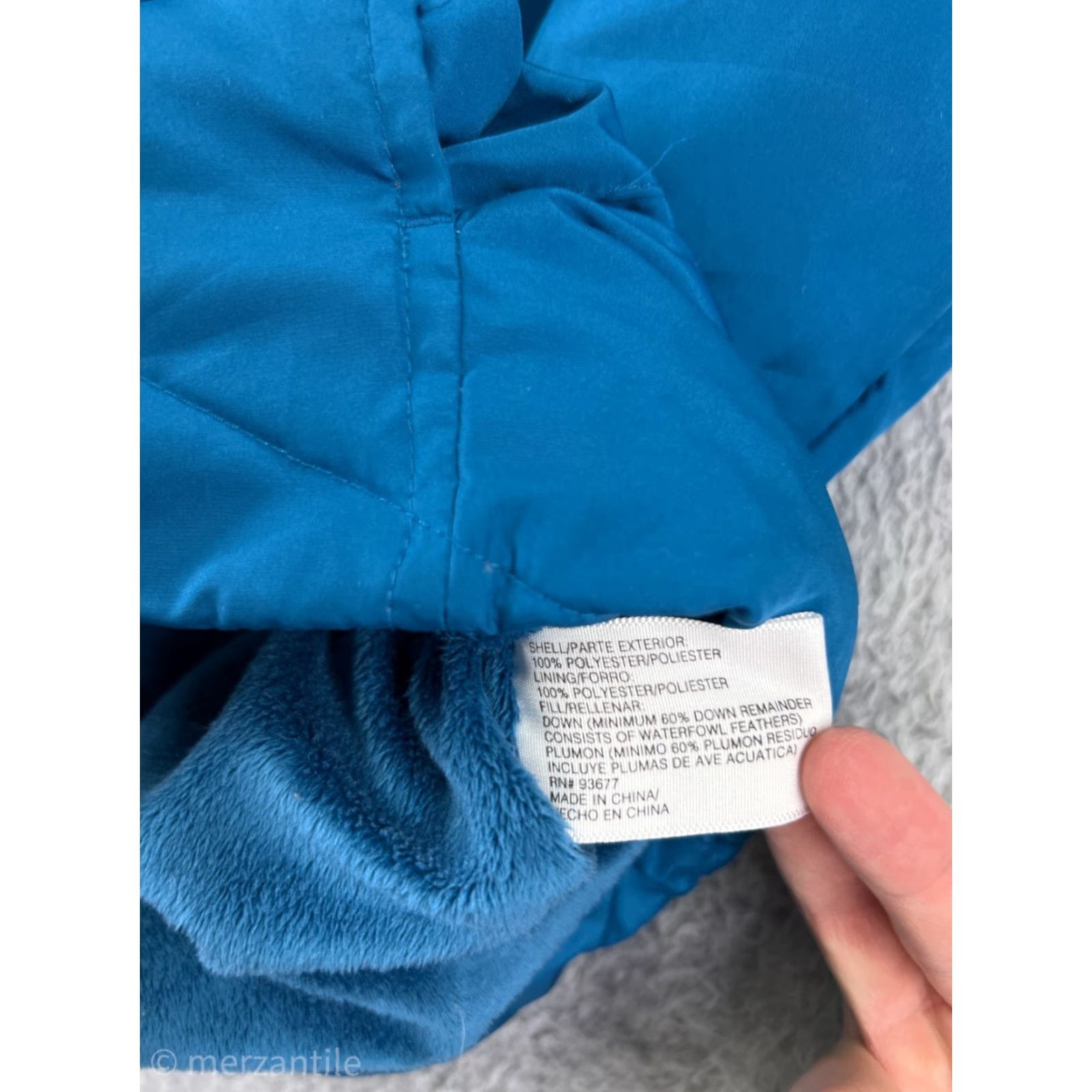 Vintage SJB Active Vest Women S Blue Puffer Down Insulation Polyester Shell Full Zip Vest Size S / US 4 / IT 40 - 4 Thumbnail
