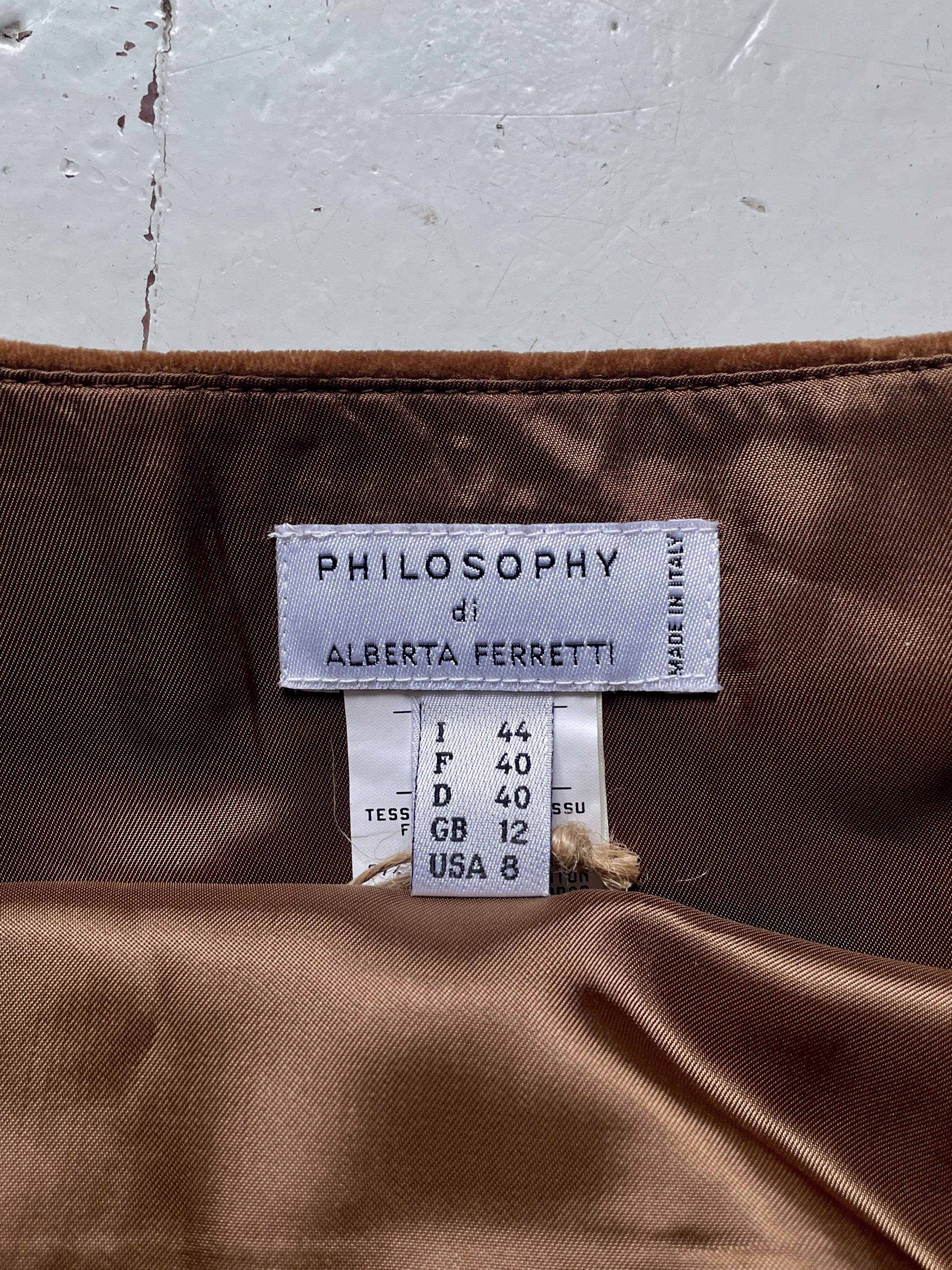 Alberta Ferretti Philosophy by Alberta Ferretti FW 1997 wrap skirt Size 30" / US 8 / IT 44 - 5 Thumbnail