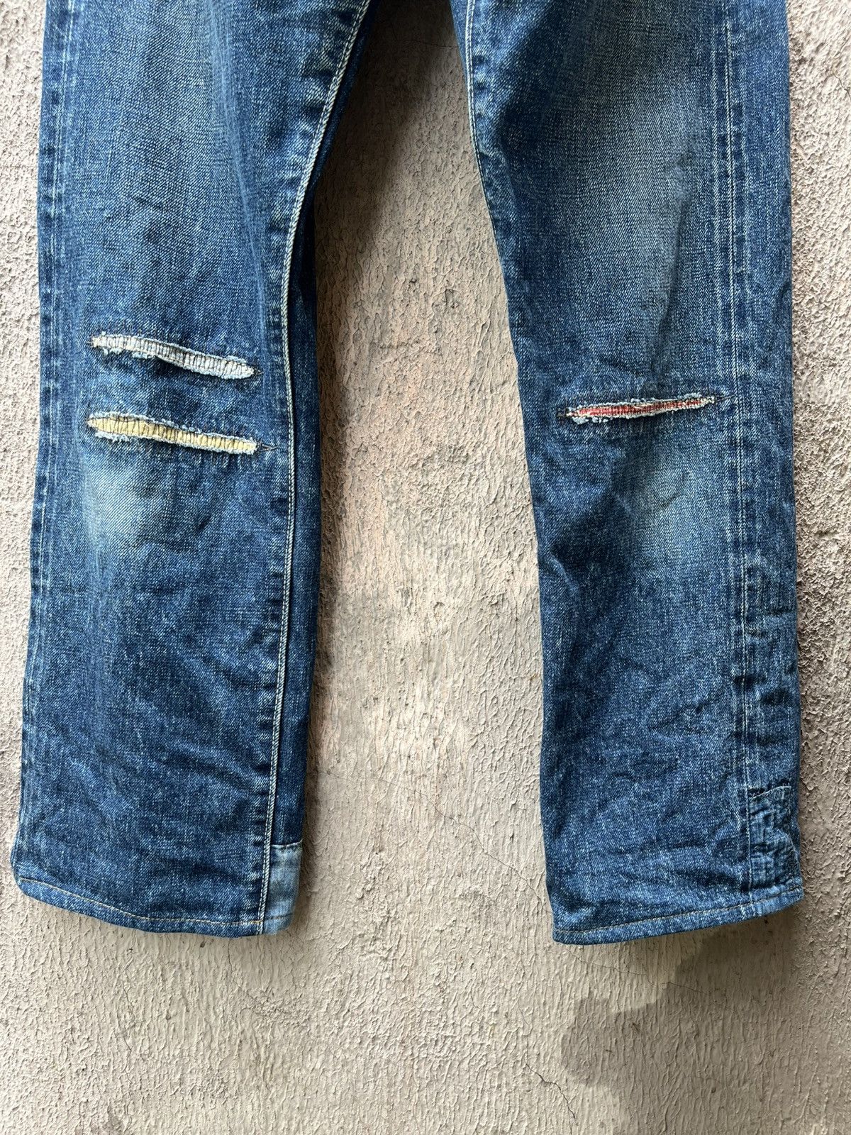 Japanese Brand Medical Branch Patch Denim Size US 30 / EU 46 - 4 Thumbnail