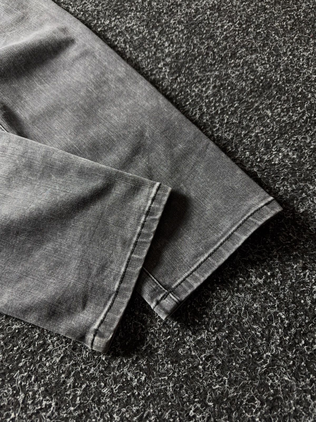 Diesel 00s Y2K Diesel D-RONISY Grey Slim Jeans Clean Minimal Fit Size 30" / US 8 / IT 44 - 15 Thumbnail
