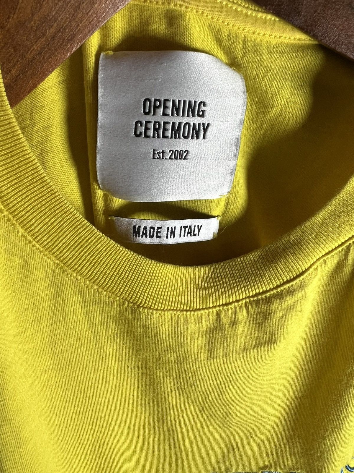 Opening Ceremony Yellow Opening Ceremony Tee Size US L / EU 52-54 / 3 - 2 Thumbnail