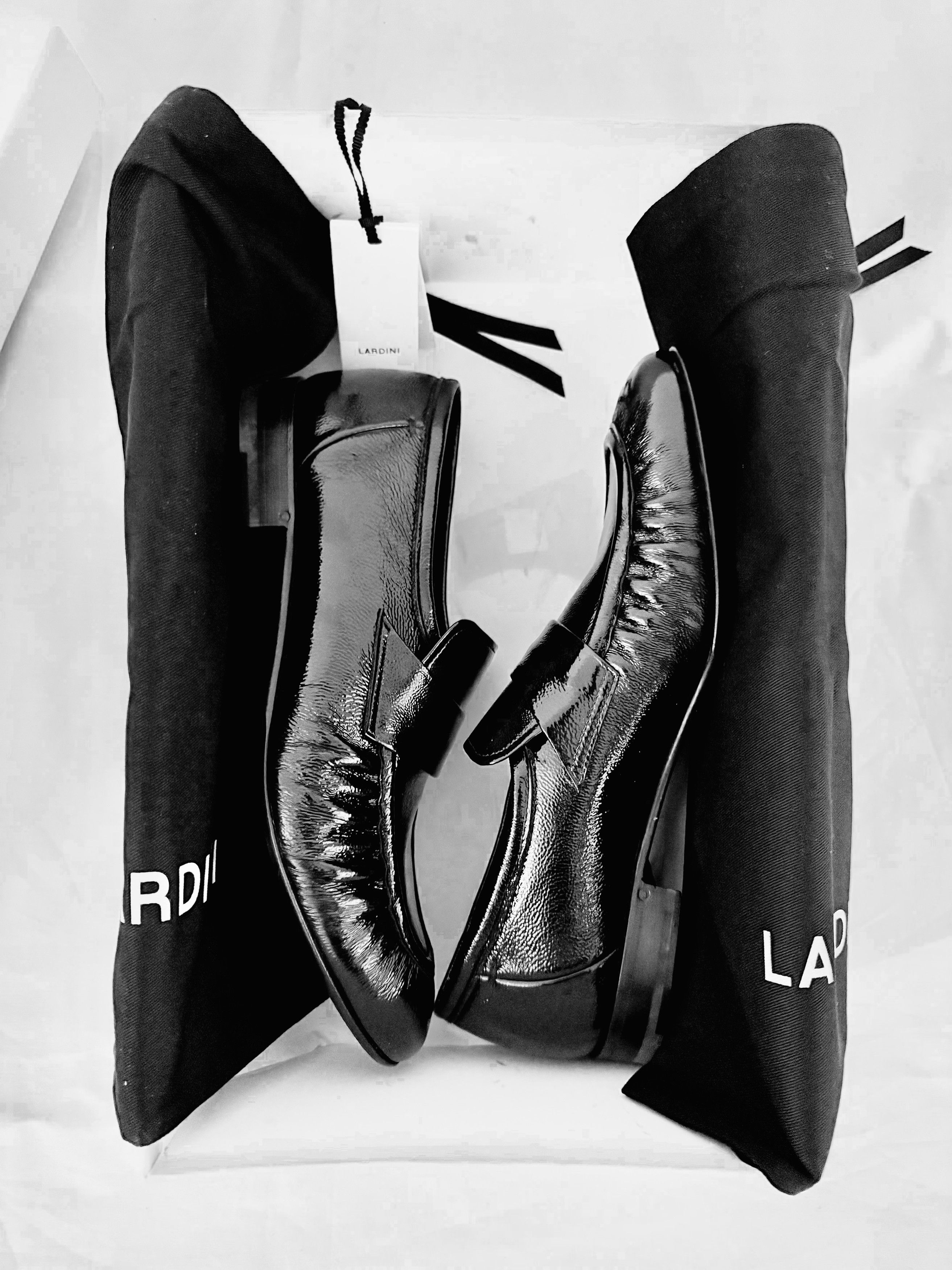 Lidfort Textured Lacquered Calfskin Mocassin Size US 9.5 / EU 42-43 - 5 Thumbnail