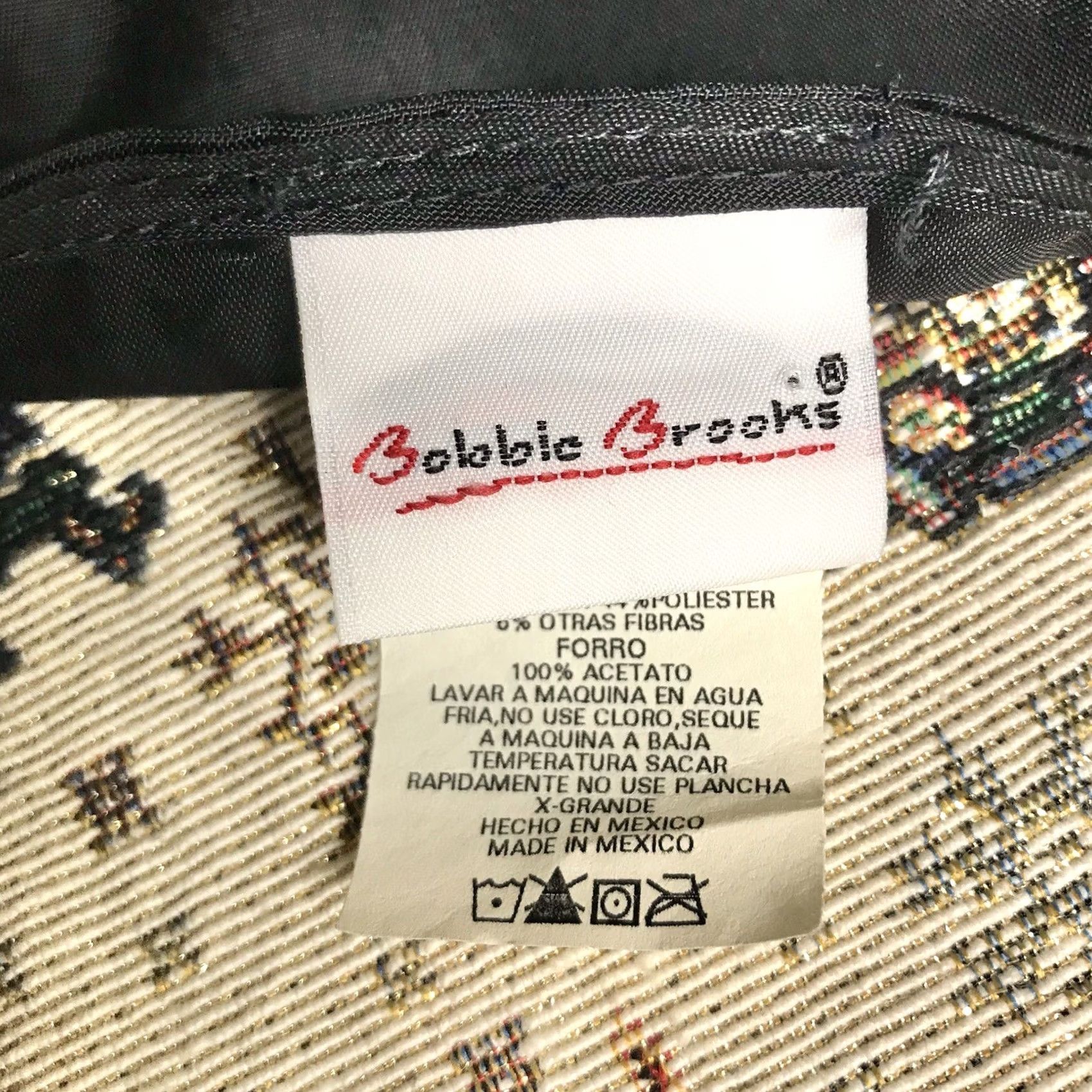 Vintage VINTAGE Bobbie Brooks Women Beige Christmas Shimmer Tapestry Button-Up Vest XL Size XL / US 12-14 / IT 48-50 - 3 Thumbnail