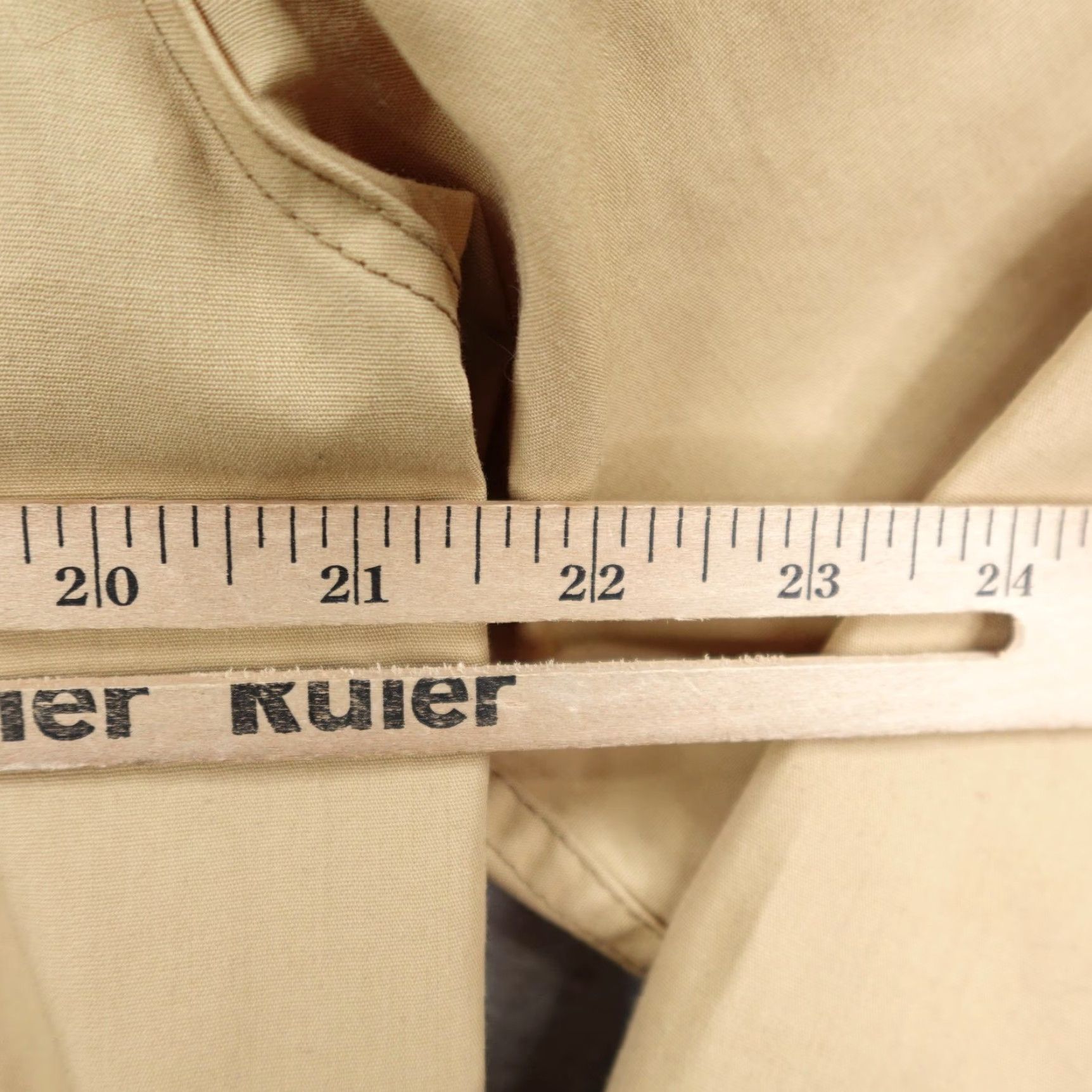 Sears VINTAGE Sears Jacket Mens M Khaki Tan Flannel Lined Bomber Coat Zip Up 80s Size US M / EU 48-50 / 2 - 6 Thumbnail