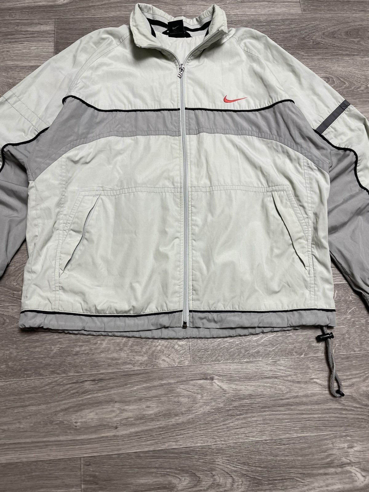 Nike Vintage Nike Swoosh Logo Retro Light Jacket 00s Size US S / EU 44-46 / 1 - 3 Thumbnail