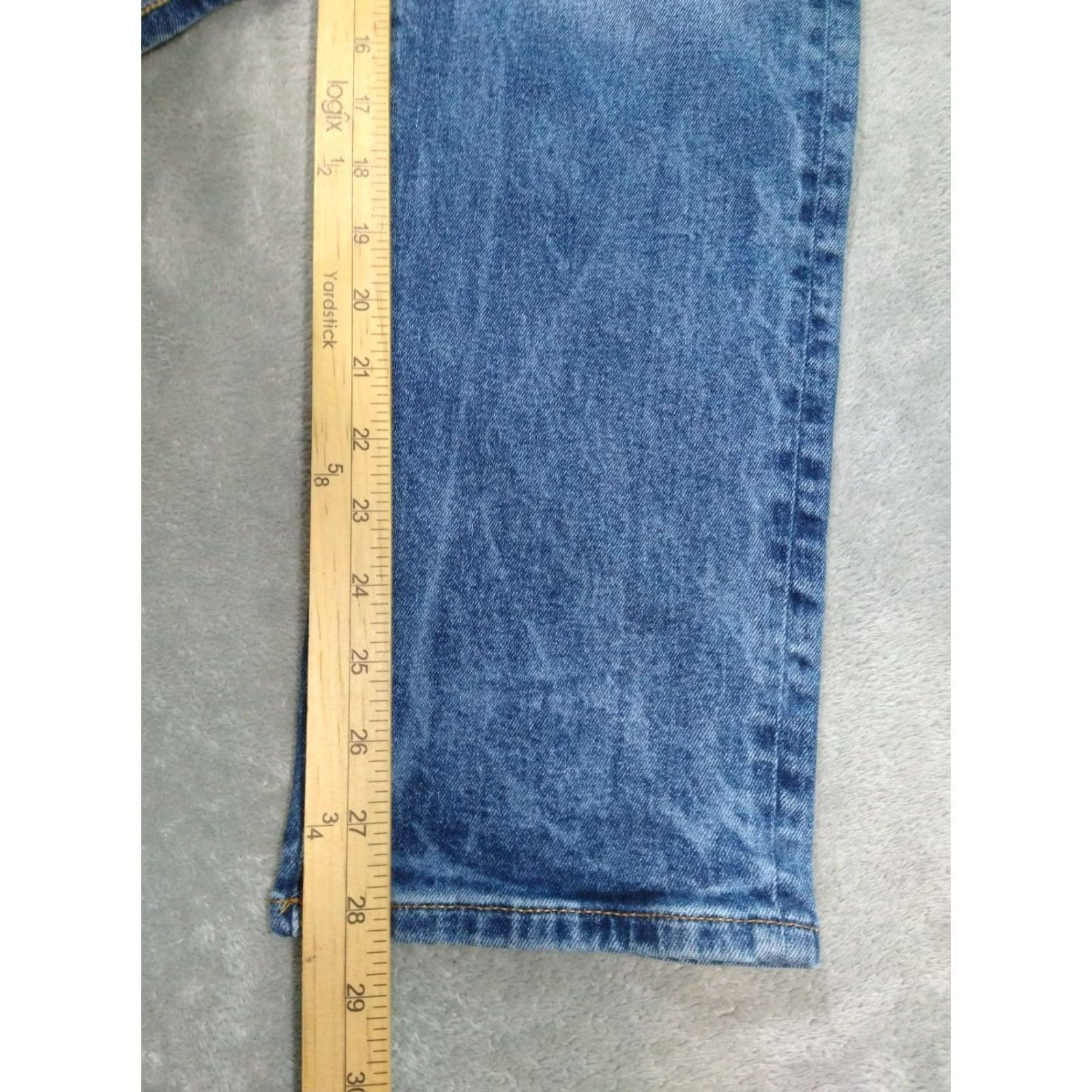 American Eagle Outfitters American Eagle Jeans Mens 29x30 Blue Denim Original Straight Airflex Stretch Size US 29 - 5 Thumbnail