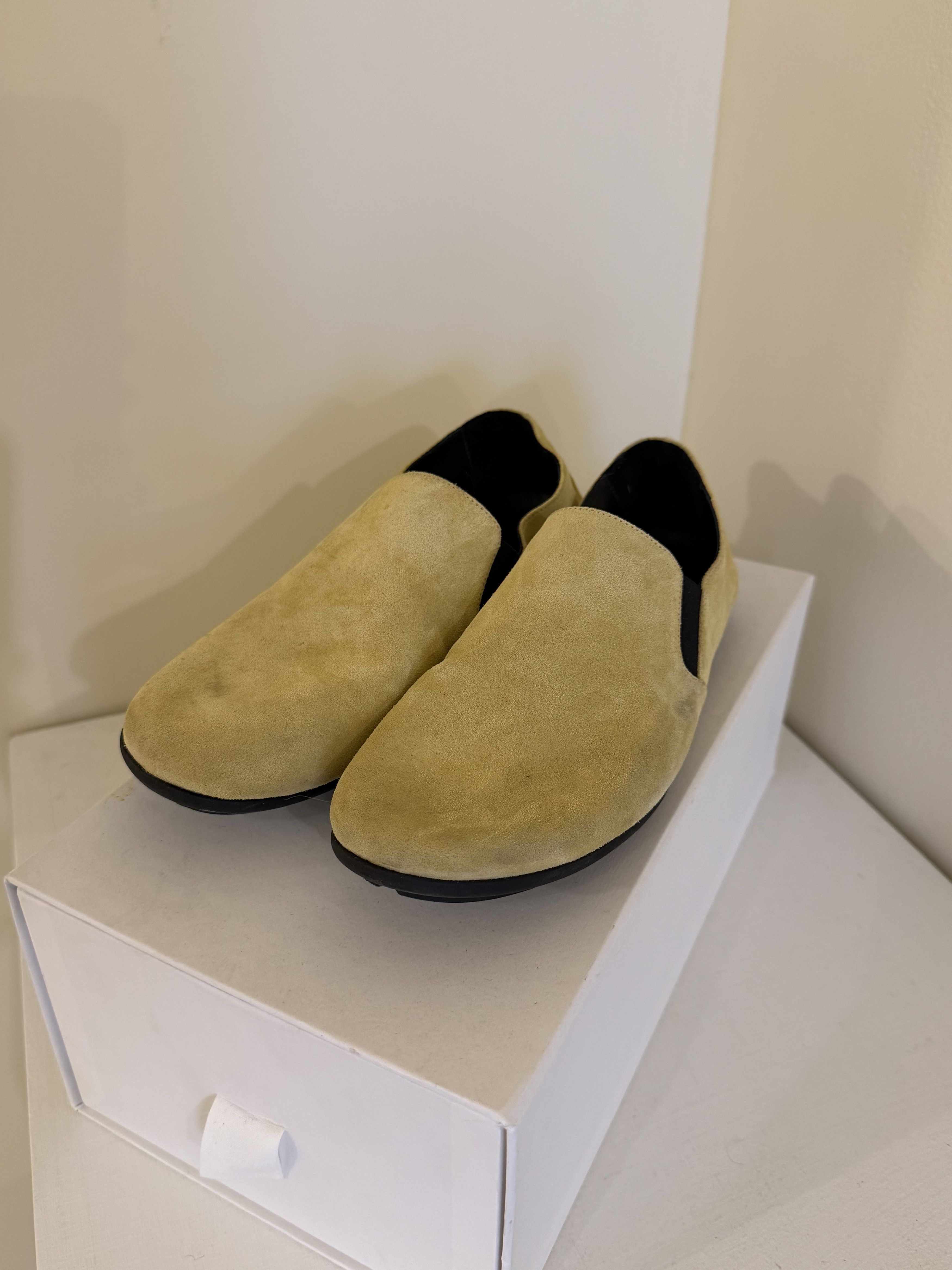 The Row the row suede slip on loafers Size US 7 / IT 37 - 1 Thumbnail