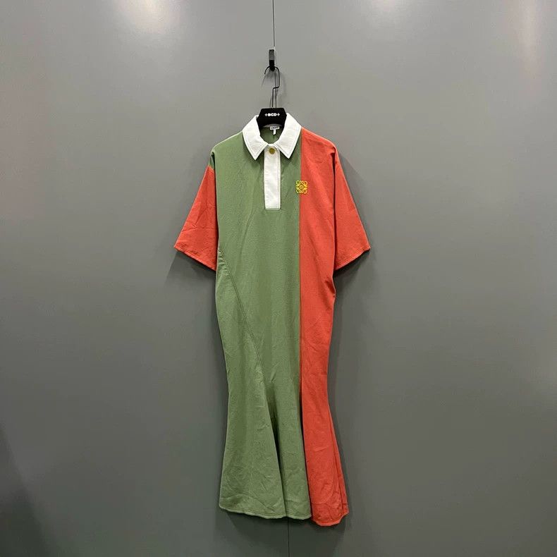 Loewe LOEWE Patchwork embroidered logo dress Size XS / US 0-2 / IT 36-38 - 1 Thumbnail