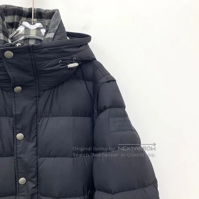 Burberry Burberry Men's Dark Blue Nylon Puffer Jacket. Size US L / EU 52-54 / 3 - 2 Thumbnail