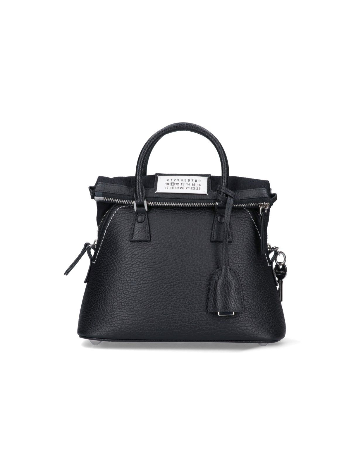 Maison Margiela oc11z0325 Size: OS / Micro Classique Tote Bag in Black Size ONE SIZE - 1 Thumbnail