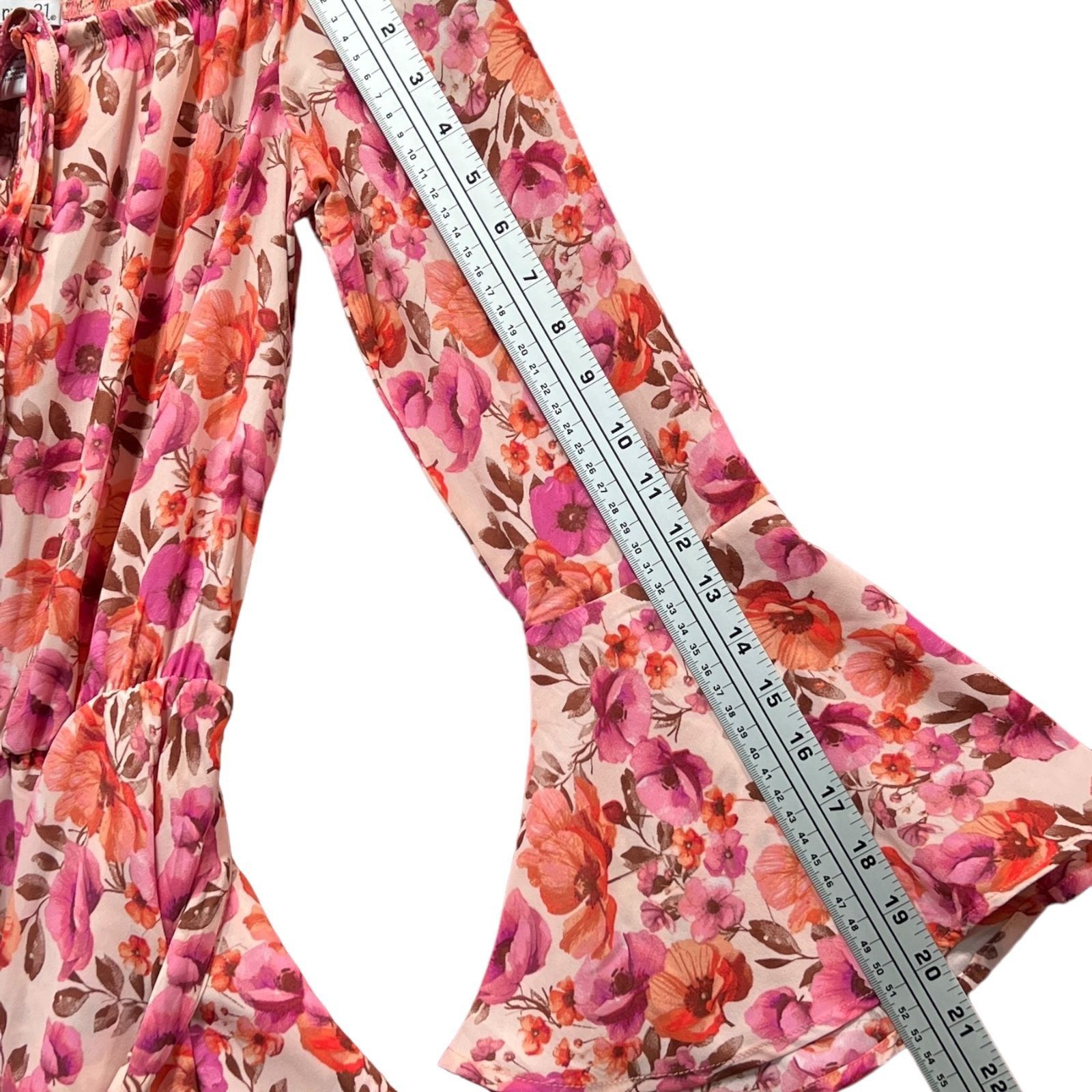 rue21 Rue 21 - Women's Off Shoulder Floral Short Romper - Bell Sle Size ONE SIZE - 6 Thumbnail
