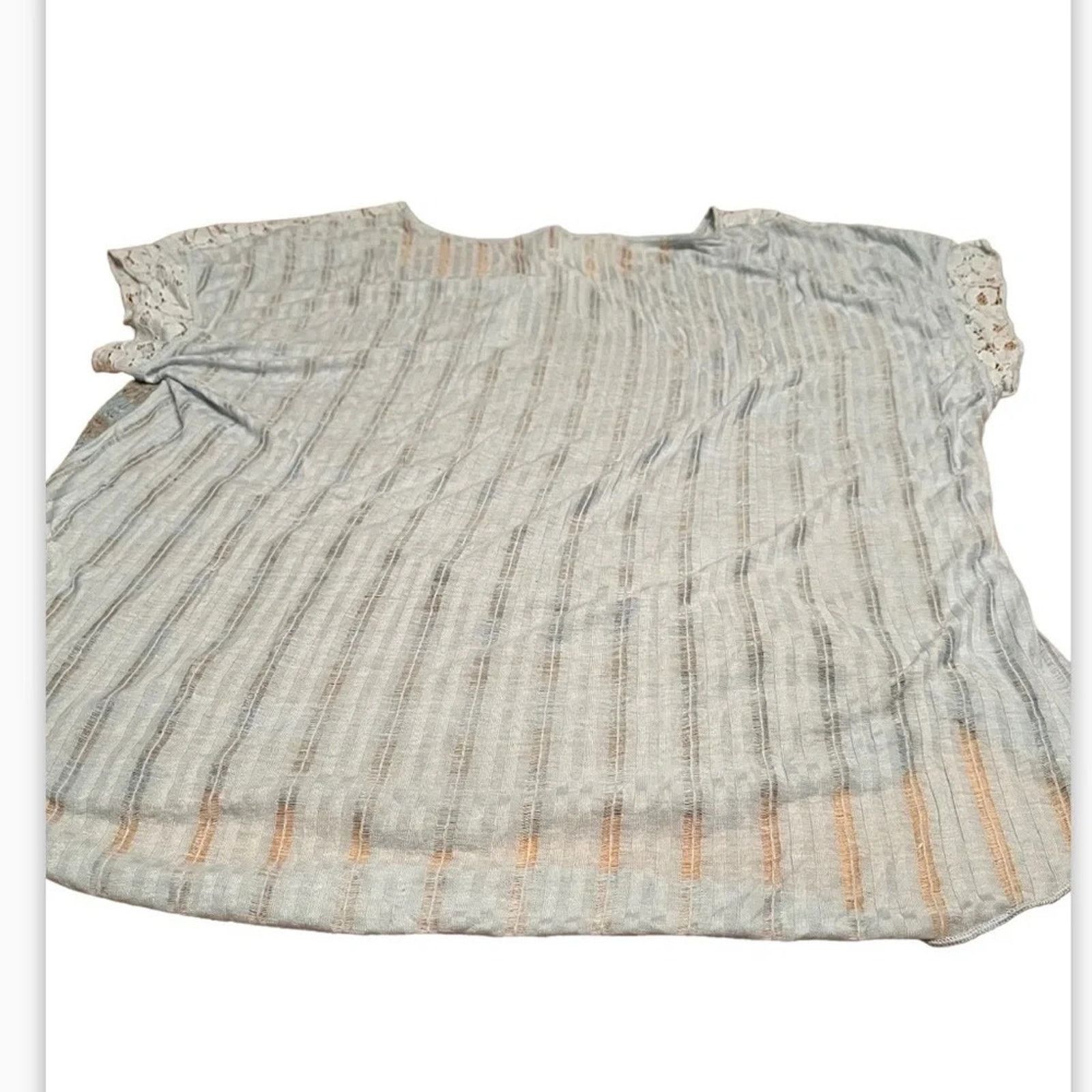 The Unbranded Brand Scrapbook scoop neck mixed print sweater, size 3X. Size 3XL / US 20-22 - 5 Thumbnail