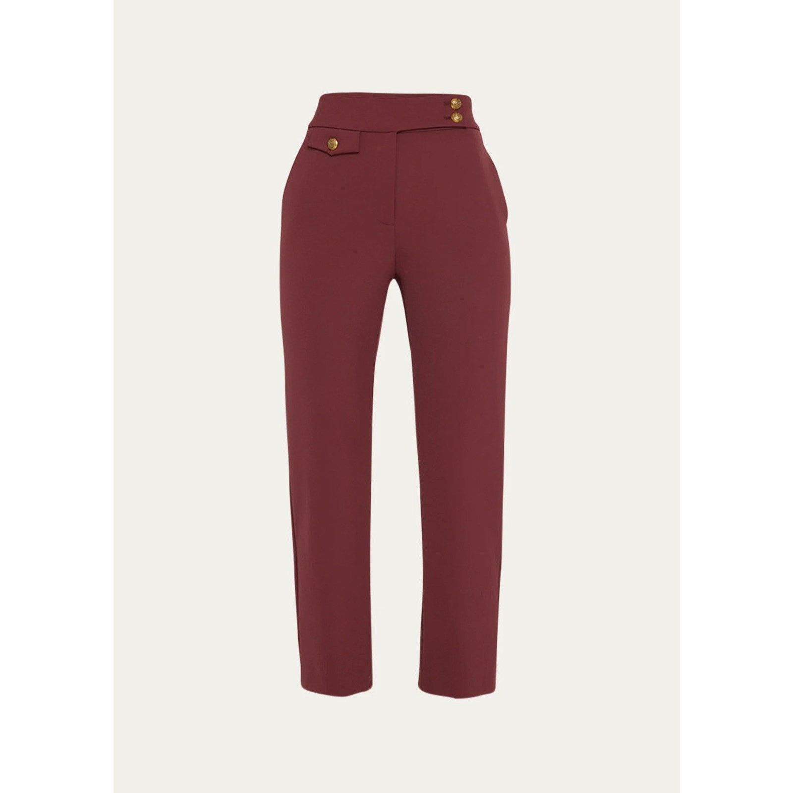 Veronica Beard Veronica Beard Renzo Slim-Leg Pant Navy Cropped Pink 14 Size 36" / US 14 / IT 50 - 1 Thumbnail