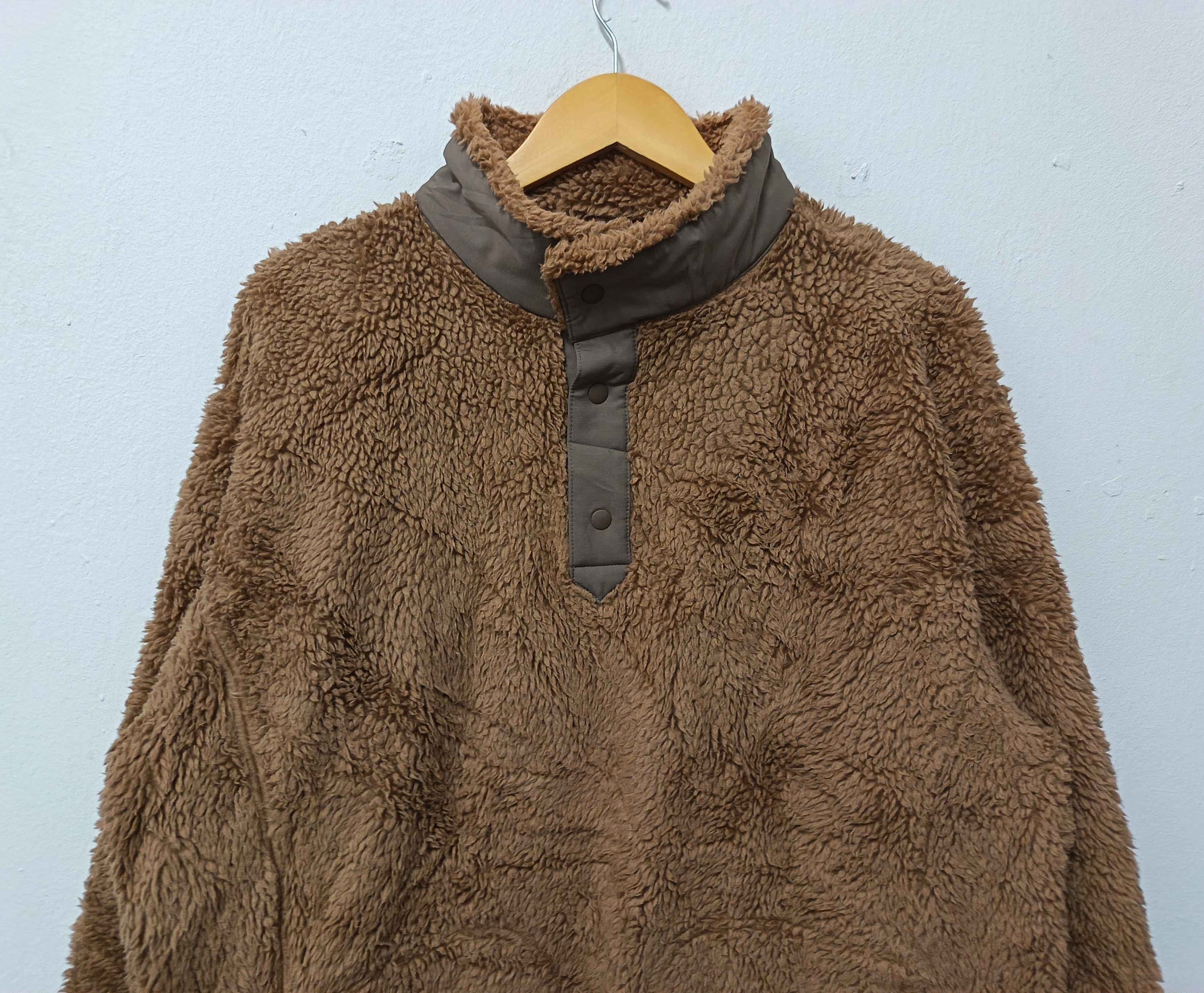 Uniqlo × White Mountaineering Vintage White Mountaineering x Uniqlo Fleece Jacket Size US XL / EU 56 / 4 - 3 Thumbnail