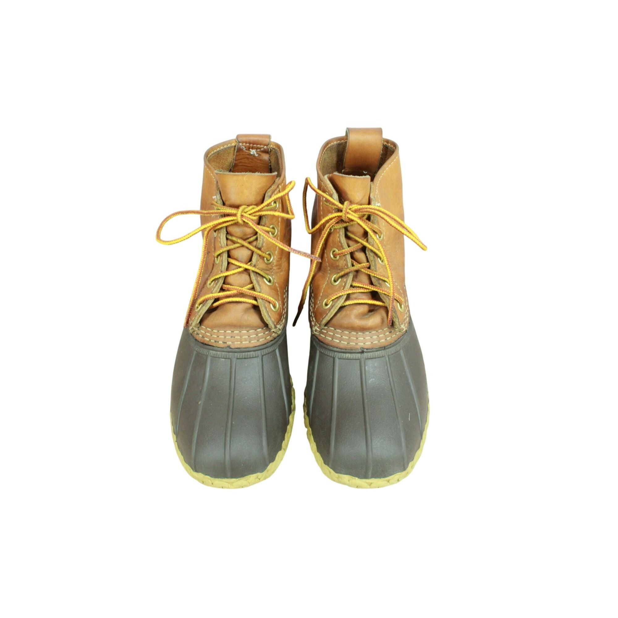 L.L. Bean LL Bean Women’s Brown Leather Duck Boots Size 8 Size US 8 / IT 38 - 5 Thumbnail