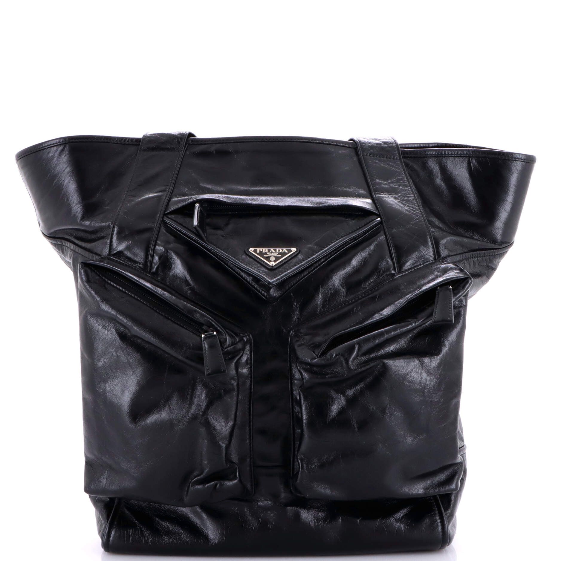 Prada Triple Front Pocket Tote Size ONE SIZE - 1 Thumbnail