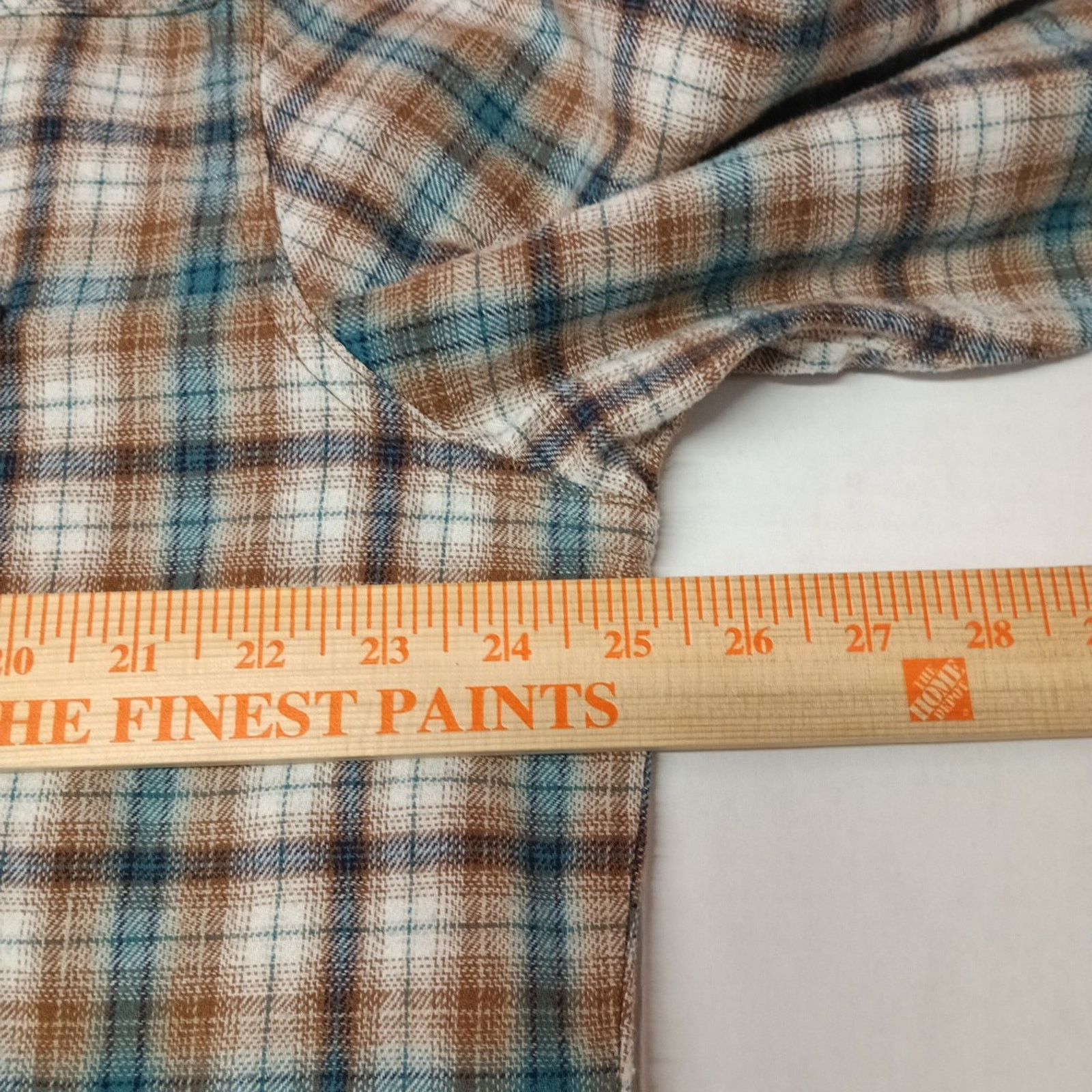 Wrangler Wrangler Wrancher Shirt Men's 2XL Brown Plaid Flannel Snap Size US XXL / EU 58 / 5 - 5 Thumbnail