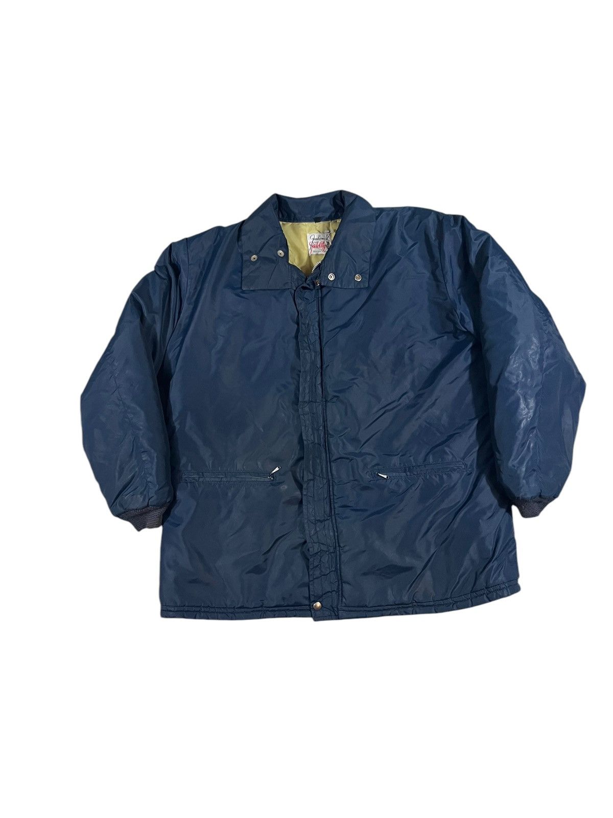 Vintage Vintage 60s Insulated Blue Windbreaker Jackey Size US XL / EU 56 / 4 - 1 Thumbnail