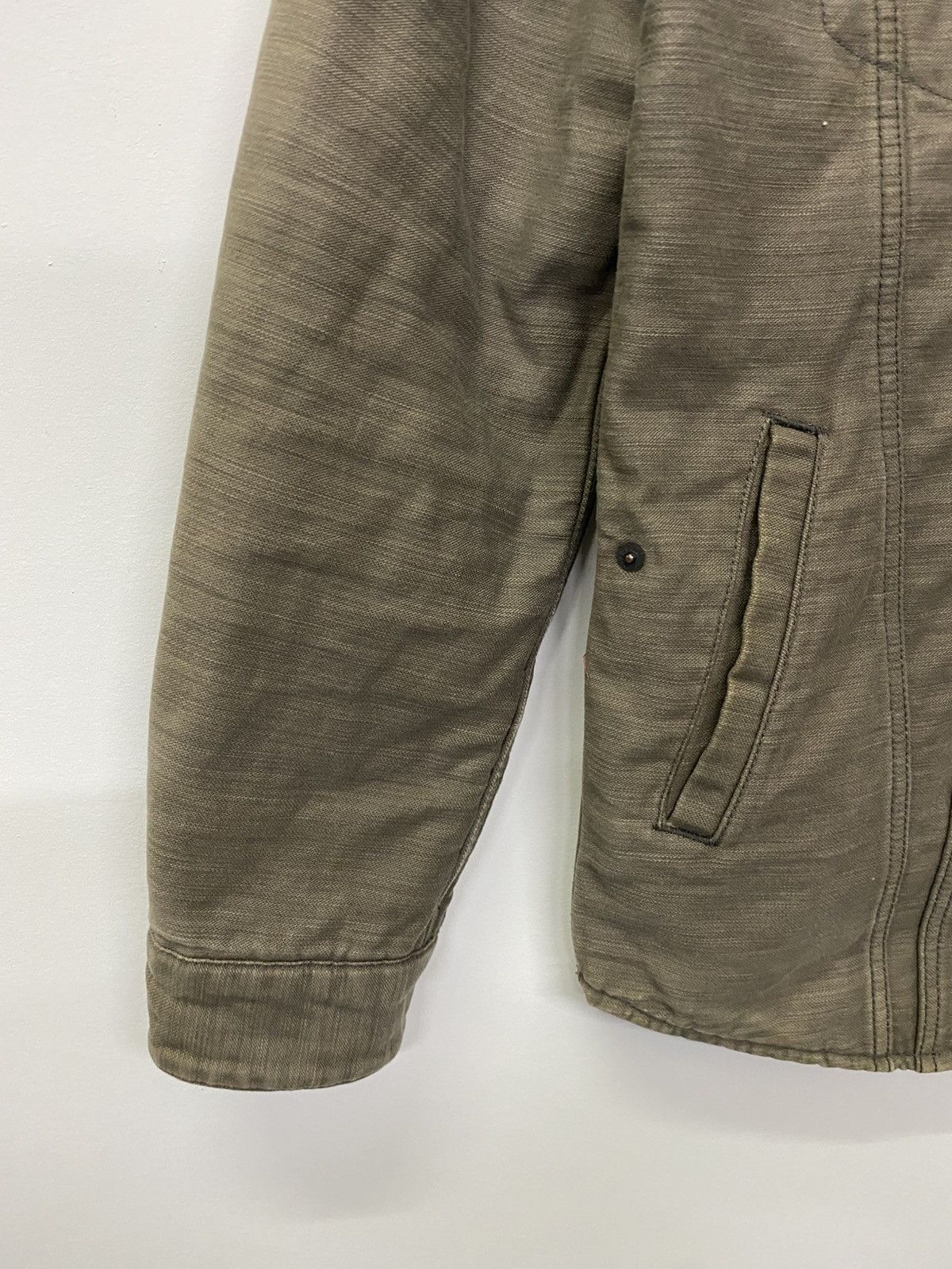 Japanese Brand Sun Faded HR Market Button Jacket Size US S / EU 44-46 / 1 - 7 Thumbnail