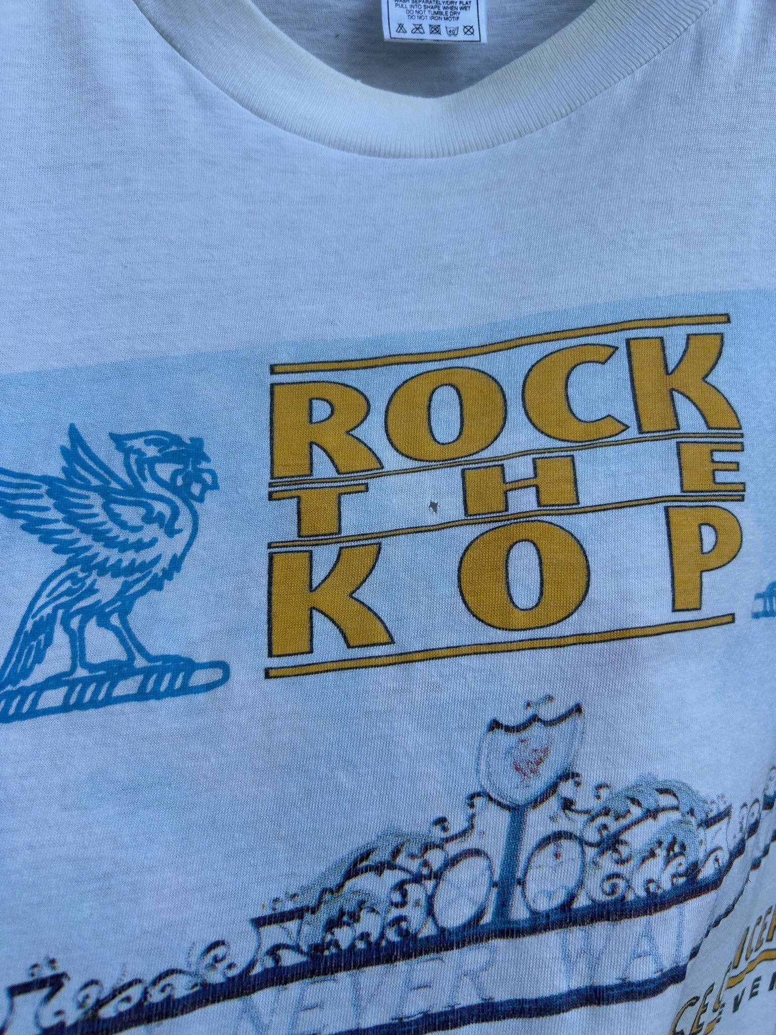 Band Tees Vintage 1997 Rock The Kop Manic Street Preachers Concert Tee Size US L / EU 52-54 / 3 - 17 Thumbnail