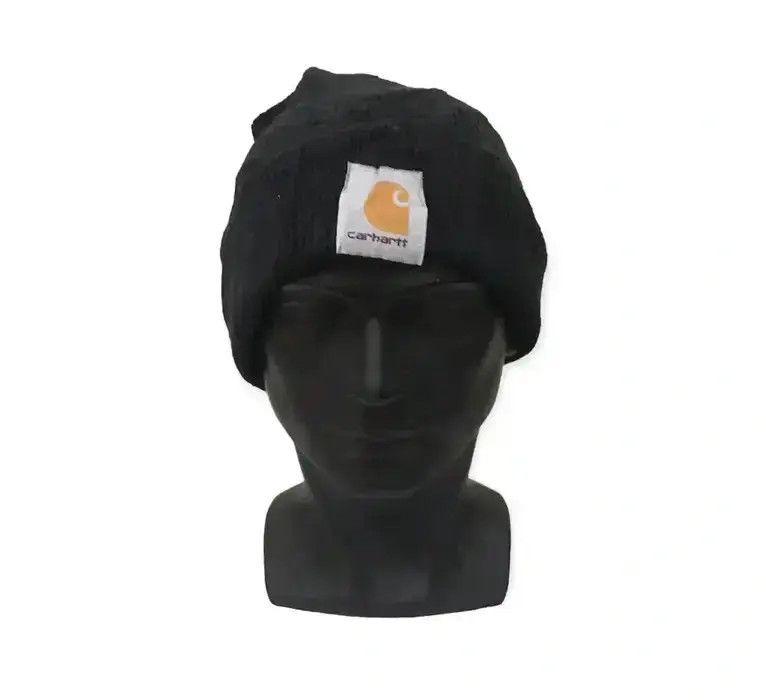Carhartt × Vintage Carhatt Plain Beanie Hat Size ONE SIZE - 1 Thumbnail