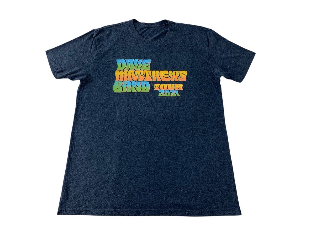 Band Tees Hype Dave Matthew Band Us Tour 2021 Printed Tee T Shirt Size US M / EU 48-50 / 2 - 1 Thumbnail