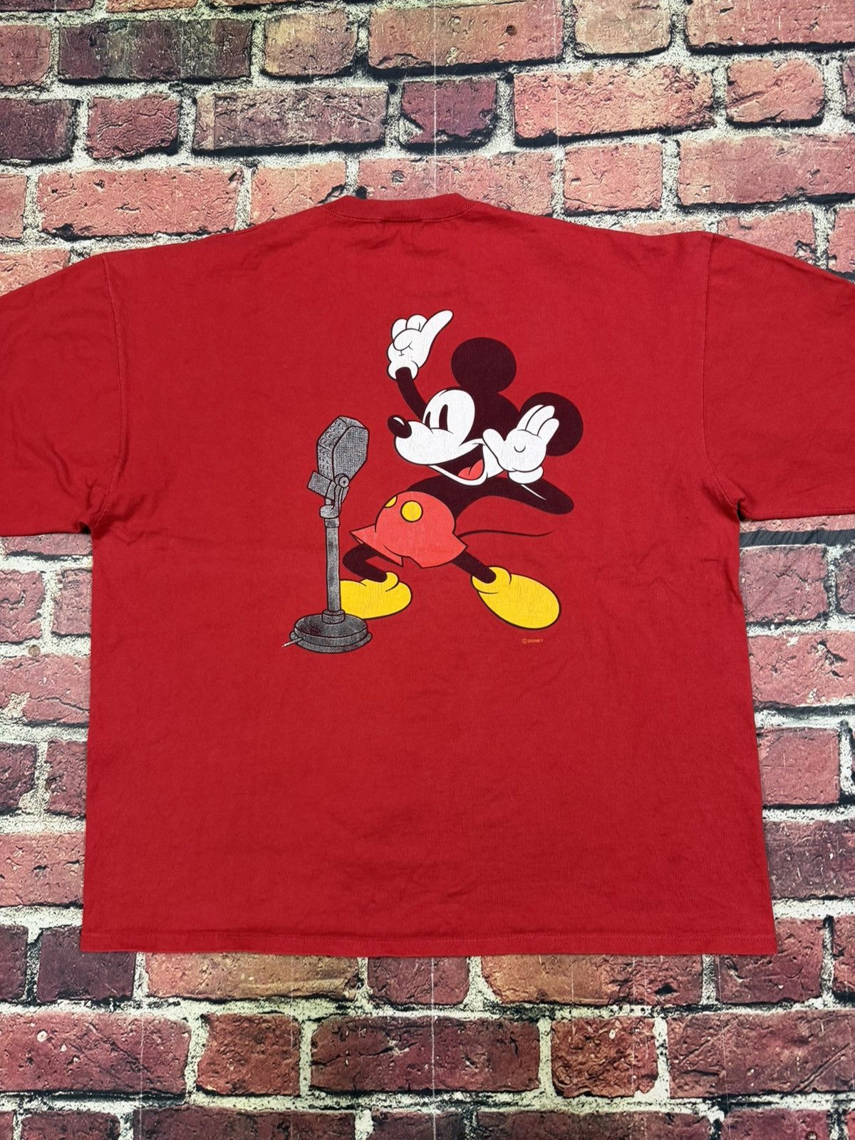 Disney Vintage Disney Mickey Mouse Tee Singing Cartoon 90s Genus Size US XL / EU 56 / 4 - 3 Thumbnail