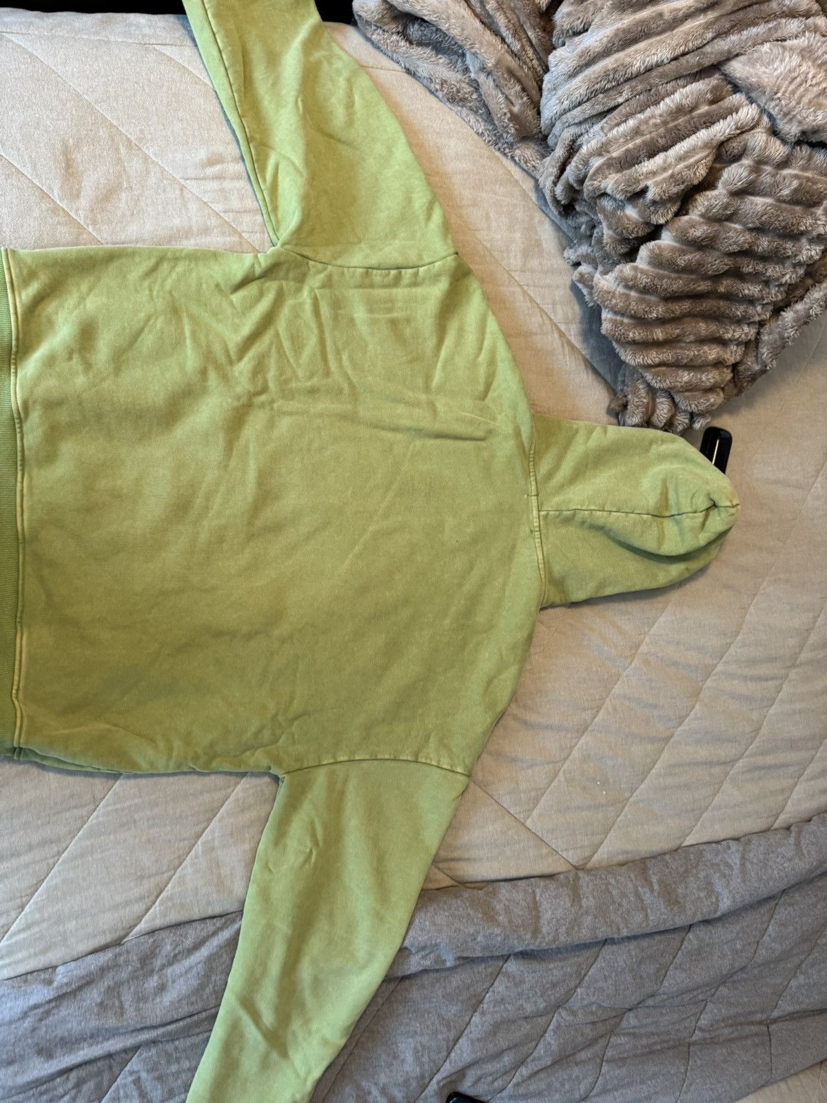 Other Lime green faded type hoodie, ALERT hoodie Size US L / EU 52-54 / 3 - 2 Thumbnail