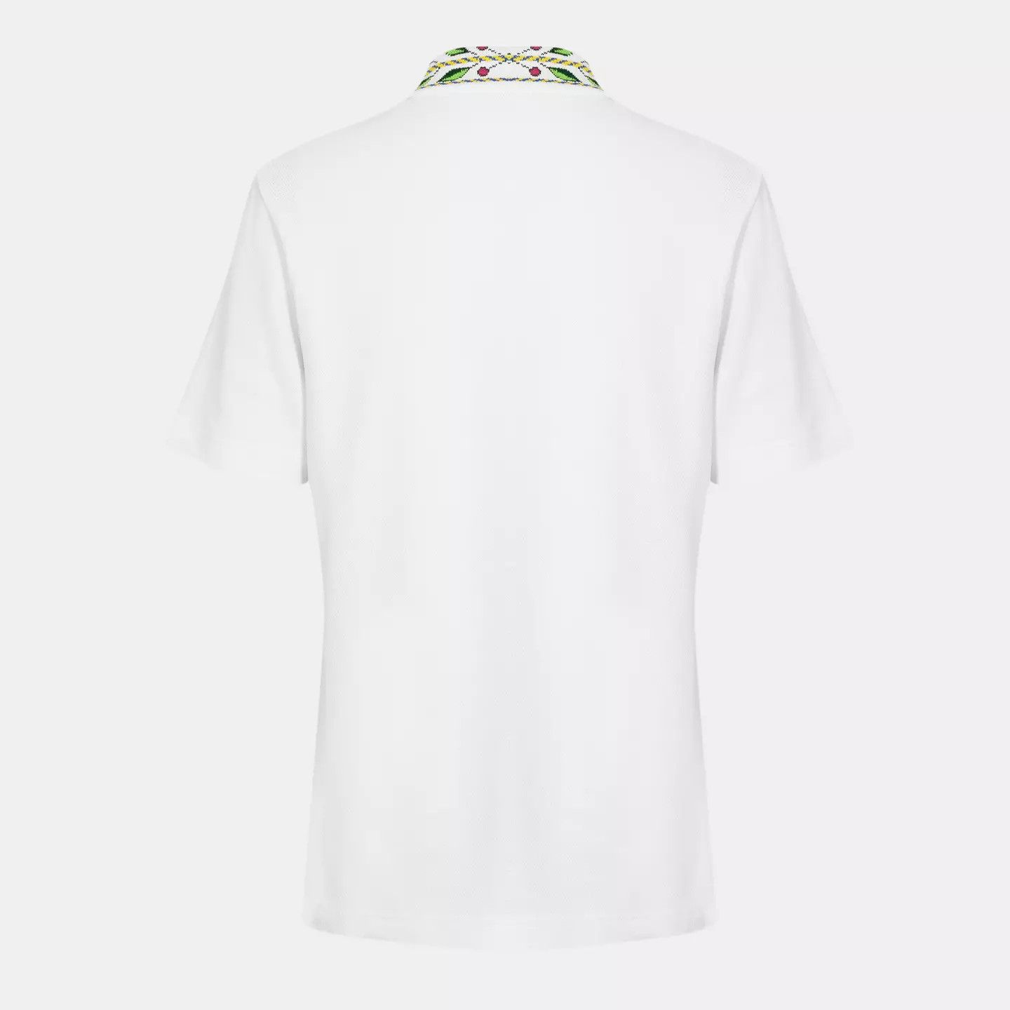 Casablanca o1g2r1mq0426 Laurel Logo Polo Shirt in White Size US S / EU 44-46 / 1 - 2 Thumbnail