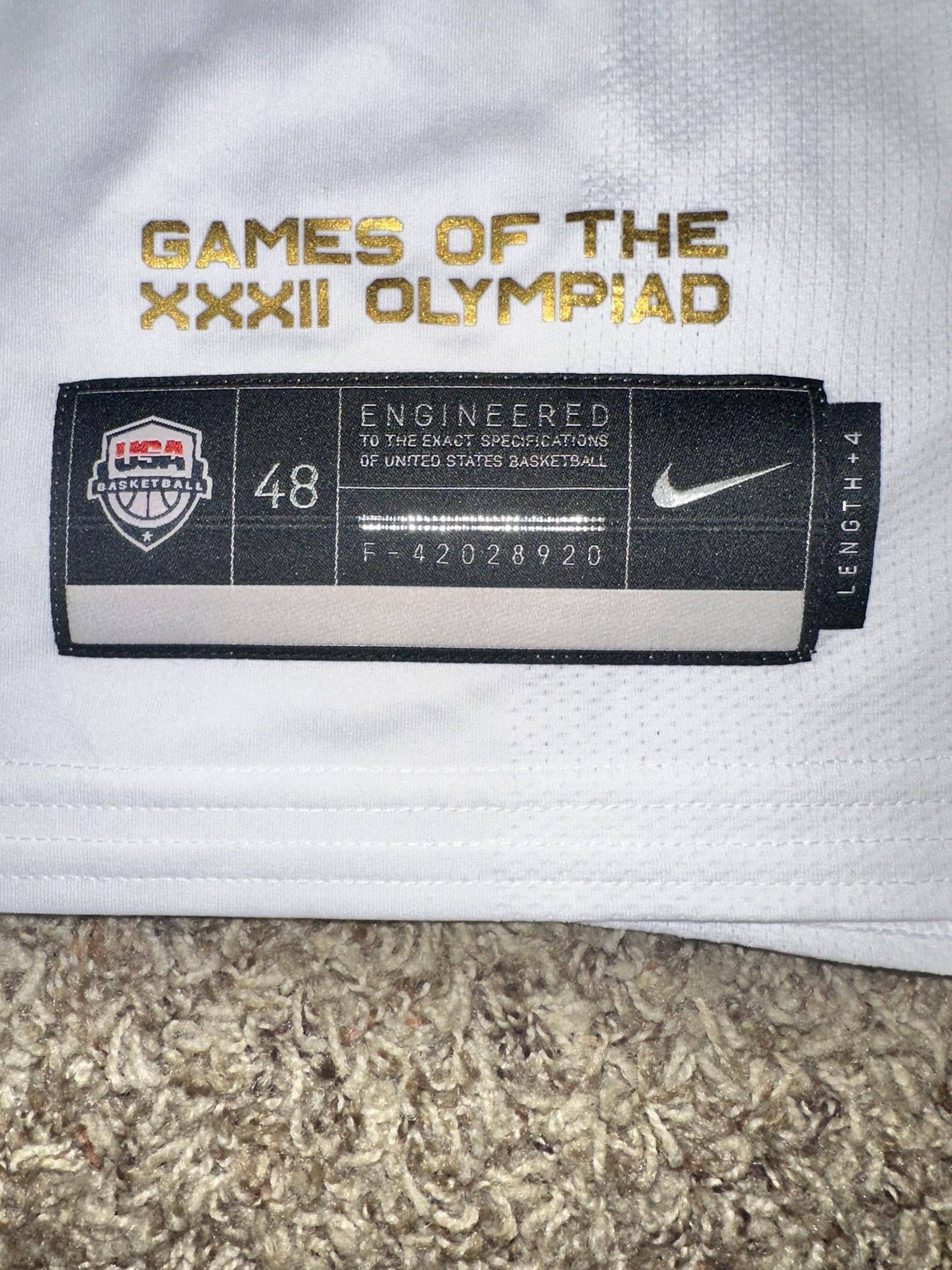 Nike Nike 2020 Tokyo Olympic Game Issued Jersey USA Size US XL / EU 56 / 4 - 2 Thumbnail