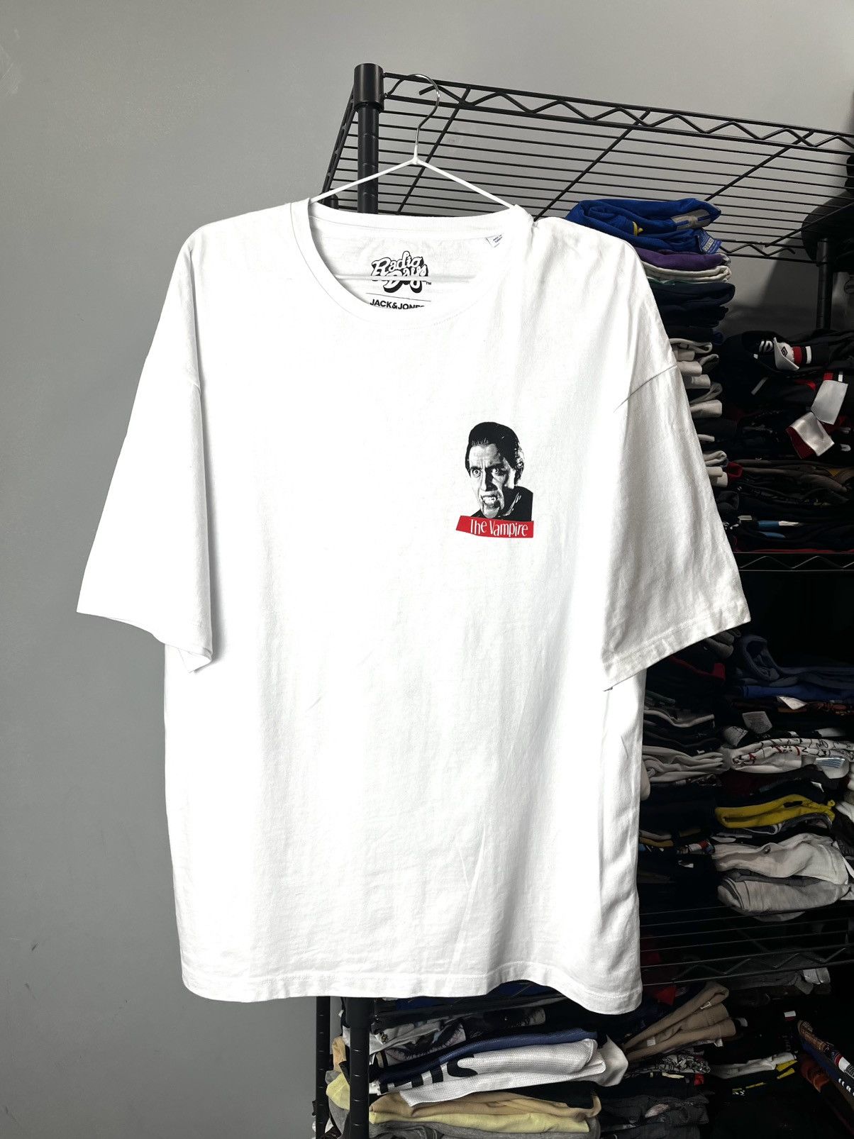 Vintage Dracula Vintage Horror Movie Graphic Tee White Size US L / EU 52-54 / 3 - 2 Thumbnail