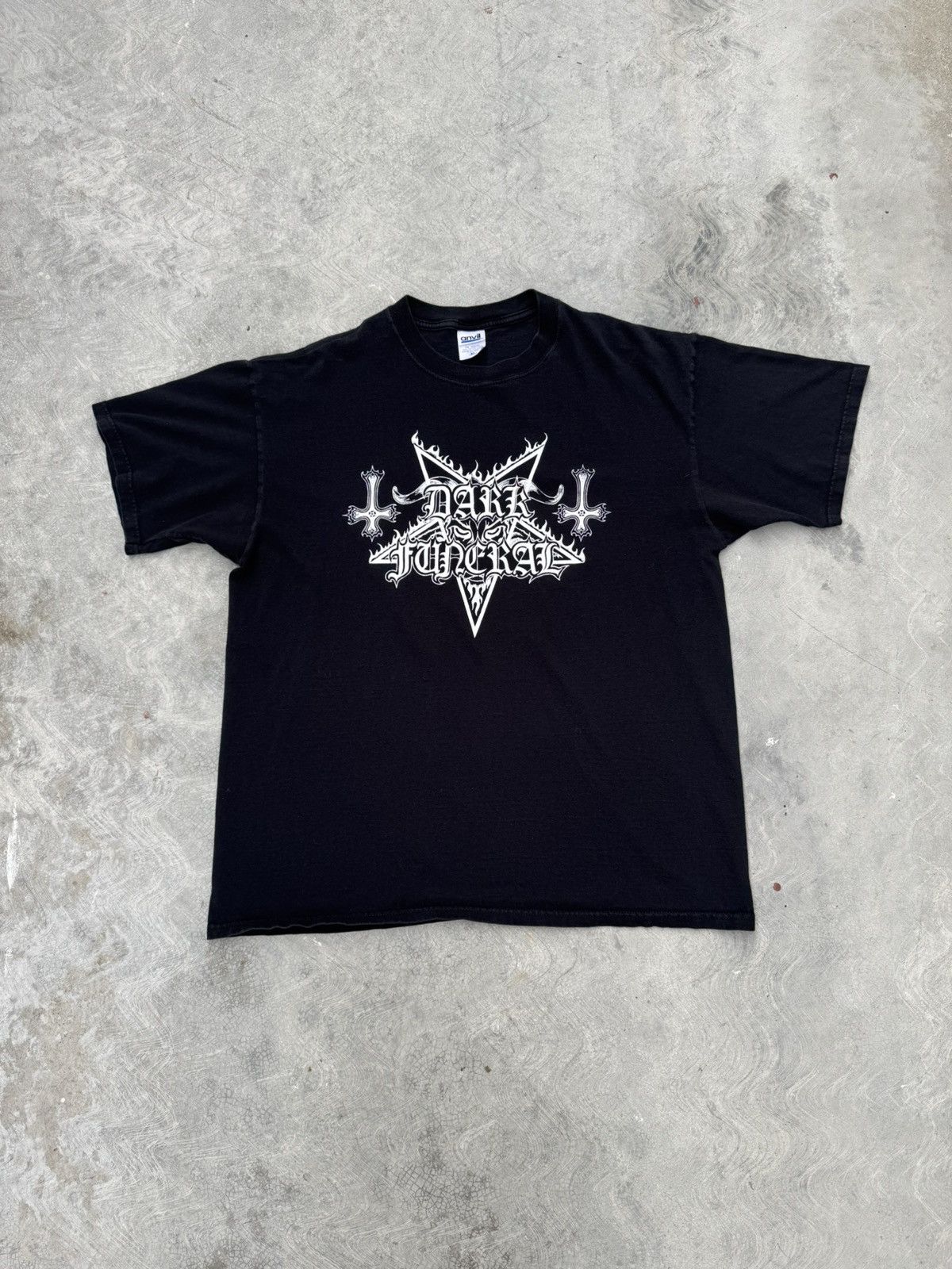 Band Tees Vintage 2000s Dark Funeral T Shirt Size US XL / EU 56 / 4 - 1 Thumbnail