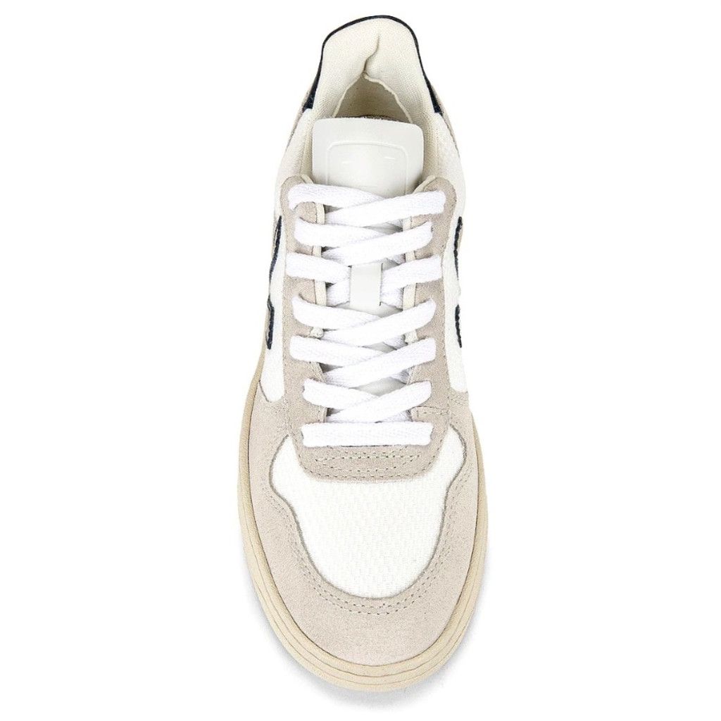 Veja Veja V-10 Sneaker in White & Nautico, Size: EU 38 Size US 8 / IT 38 - 5 Thumbnail