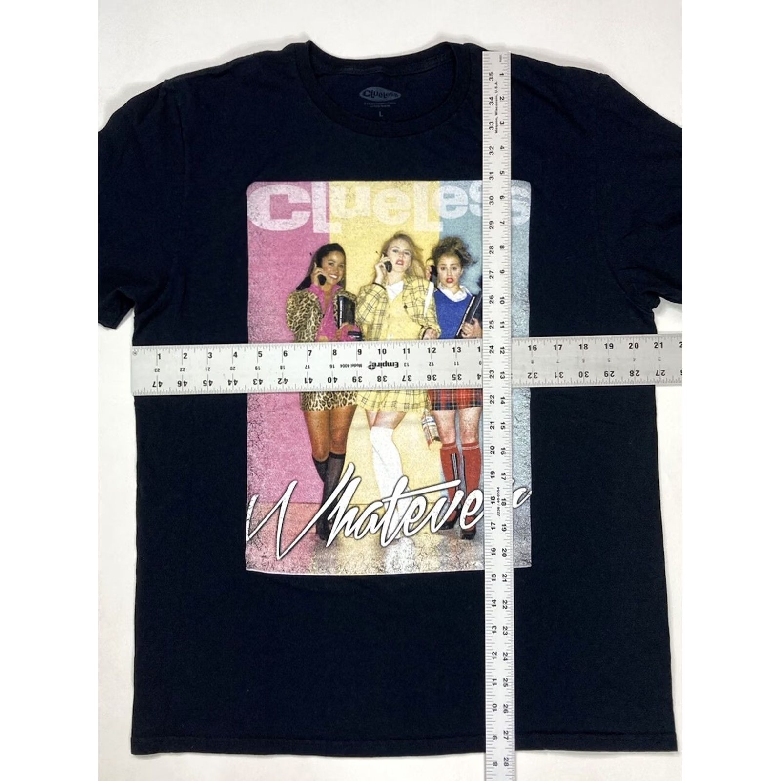 Vintage VINTAGE Clueless Graphic T-shirt Women Large Black Short Sleeve Movie Size L / US 10 / IT 46 - 5 Thumbnail