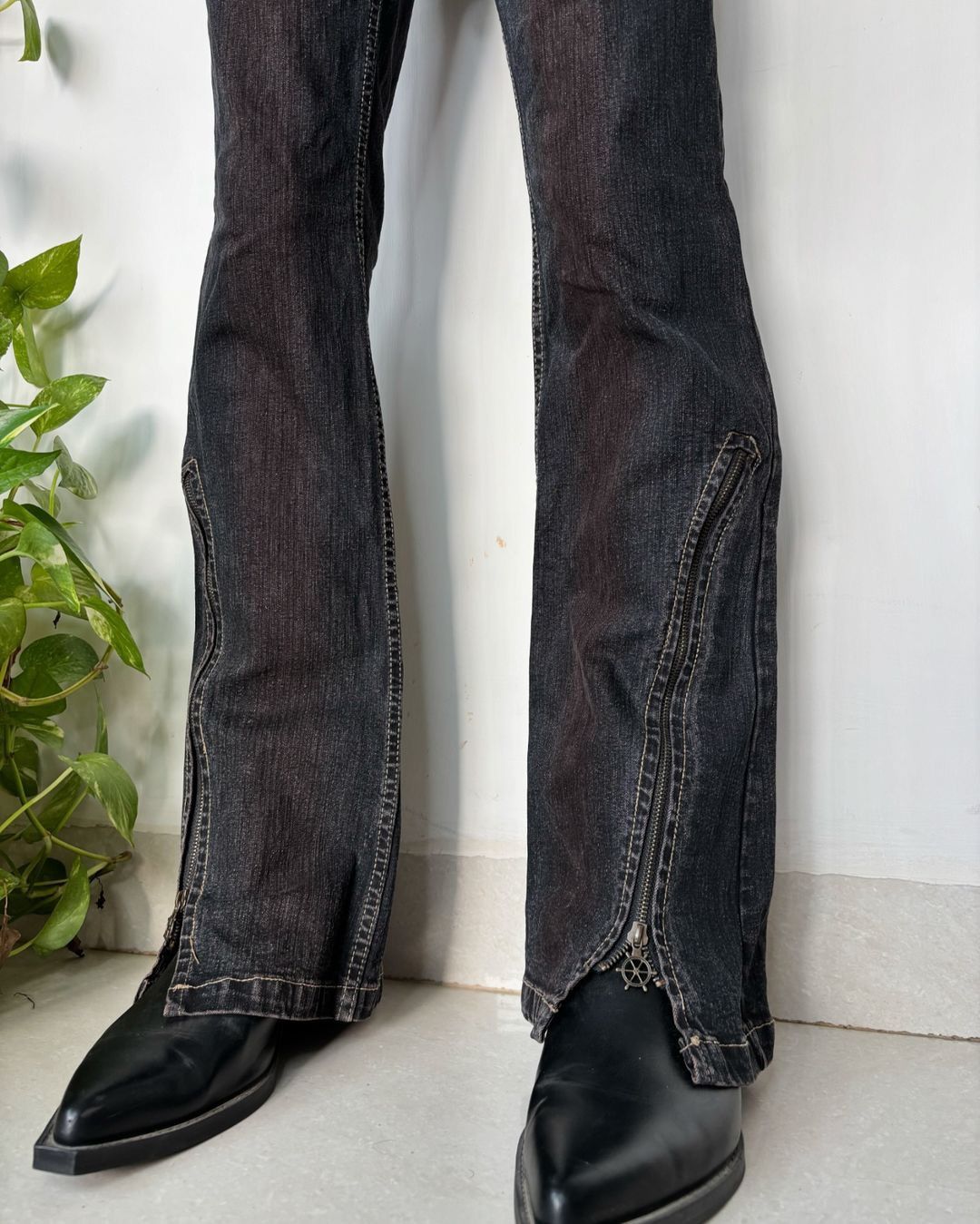 Designer × JNCO × Japanese Brand Cross Chains Designer Jean Size US 27 - 4 Thumbnail