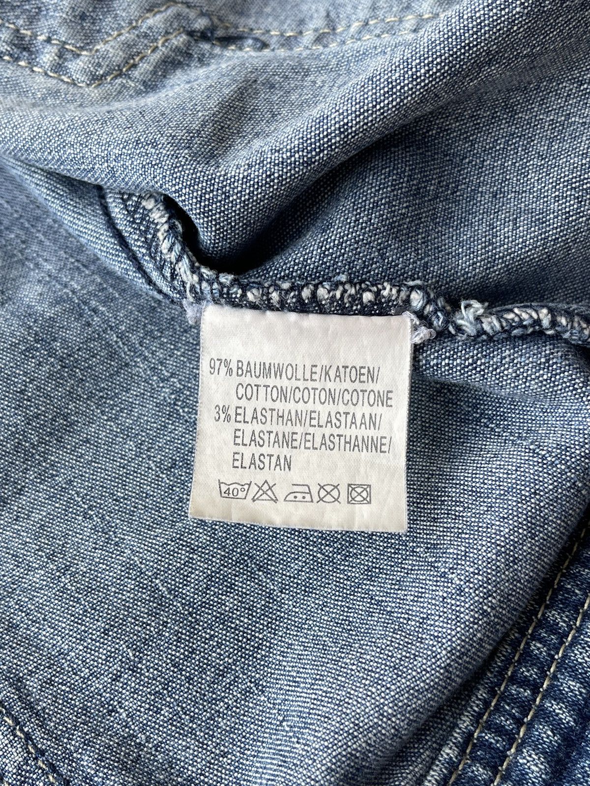 Japanese Brand Archive Denim Bondage Jacket D-Ring Straps Utility Y2K Goth Size US S / EU 44-46 / 1 - 10 Thumbnail