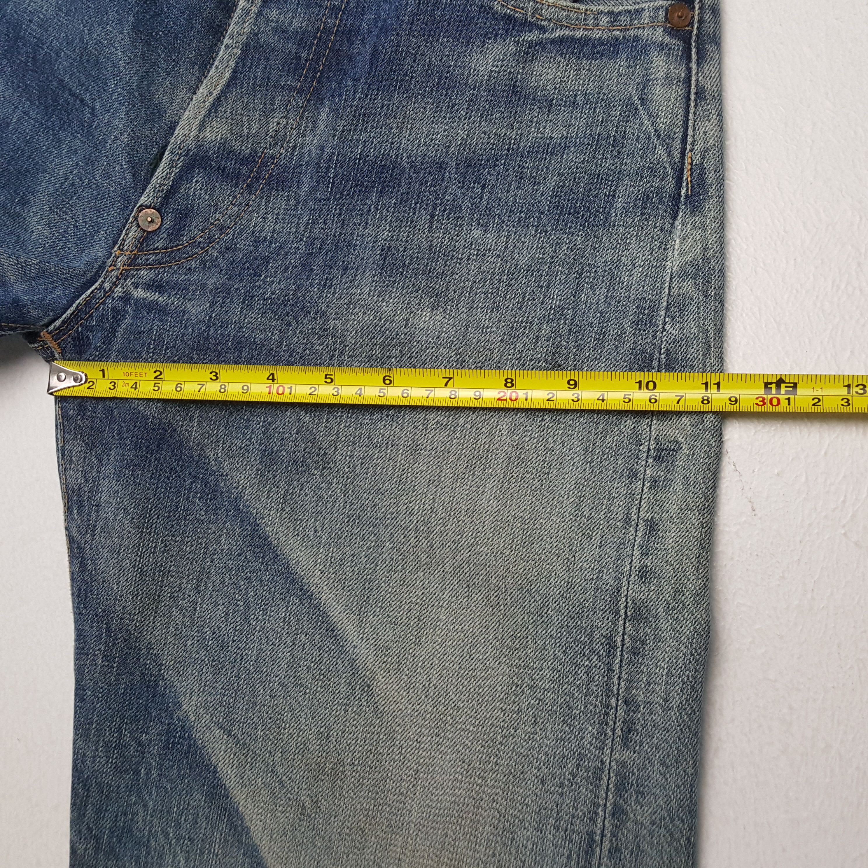 Evisu × Japanese Brand × Vintage Vintage EVIS Japanese Brand Daicock Custom Style Jeans Size US 26 / EU 42 - 9 Thumbnail