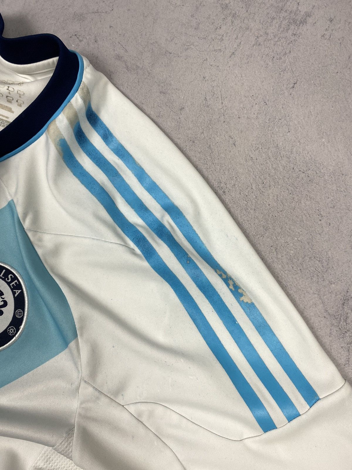 Adidas × Chelsea Soccer Adidas Chelsea 2012 2013 Samsung Away Soccer Jersey Football Size US L / EU 52-54 / 3 - 14 Thumbnail