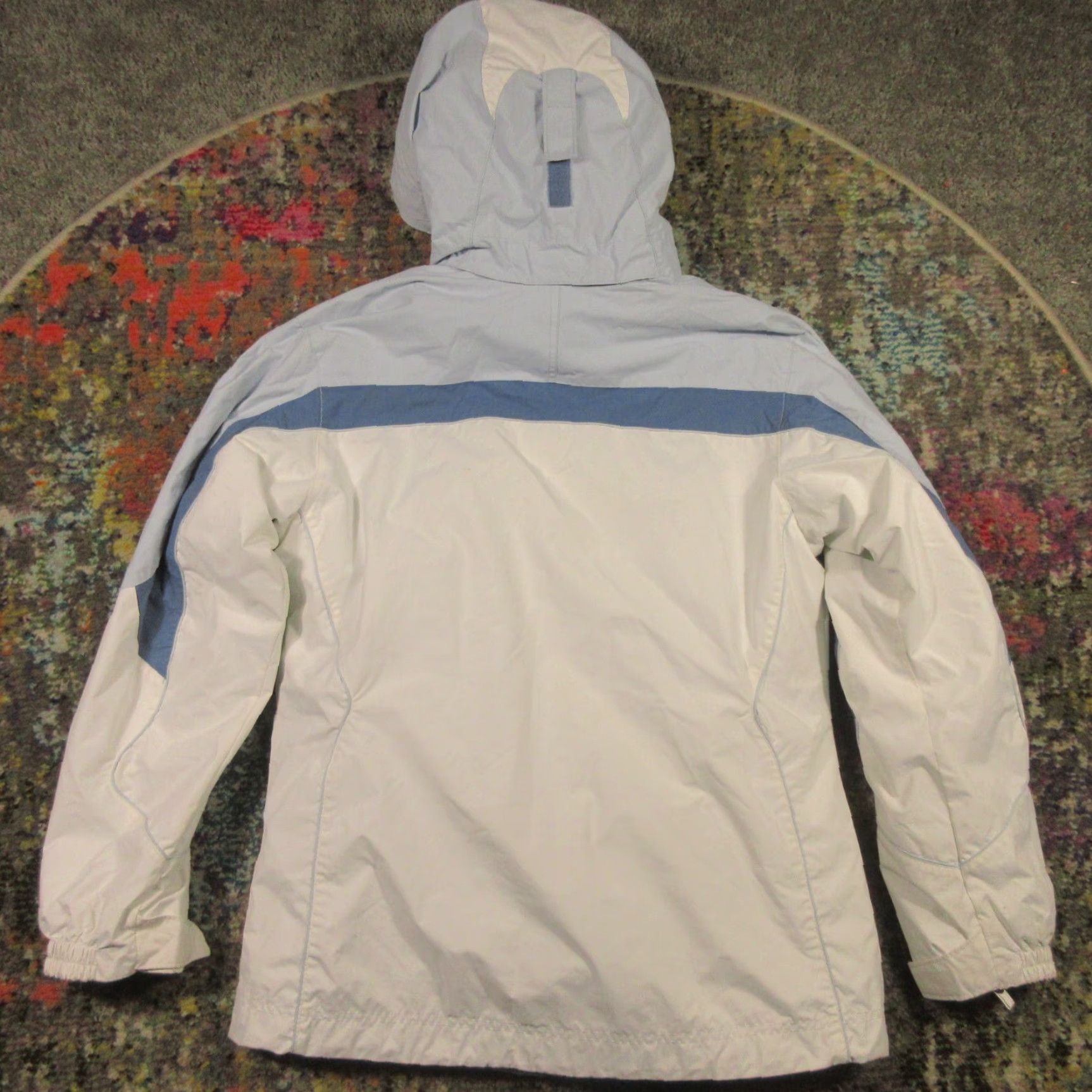 Vintage Columbia 3 in 1 Jacket Womens S White Removable hood Fleece Jacket Liner Patch Size S / US 4 / IT 40 - 3 Thumbnail