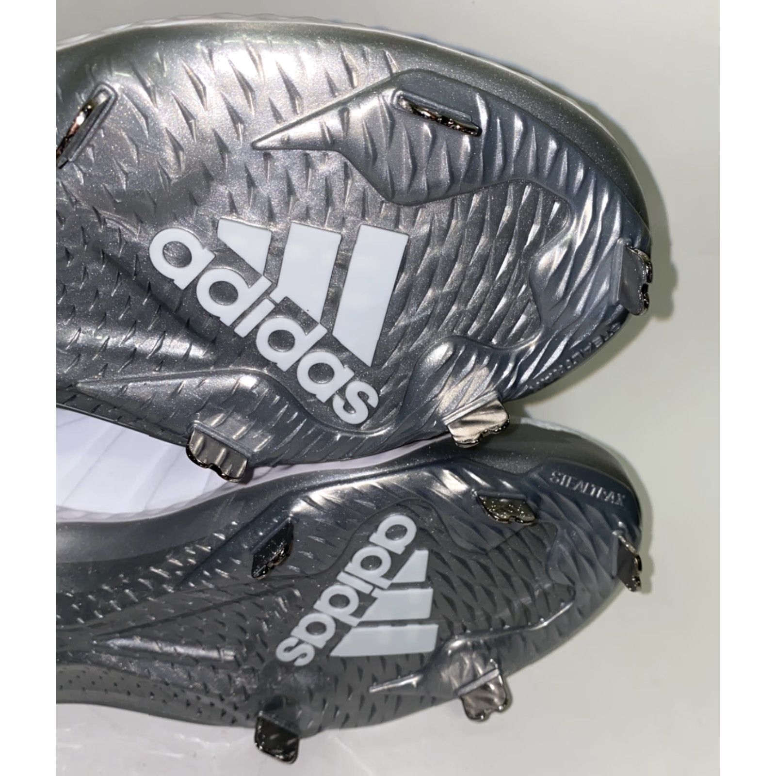 Adidas Adidas SPG 753001 Baseball Softball Cleats Men's Size 13 White Silver Size US 15 / EU 48 - 6 Thumbnail