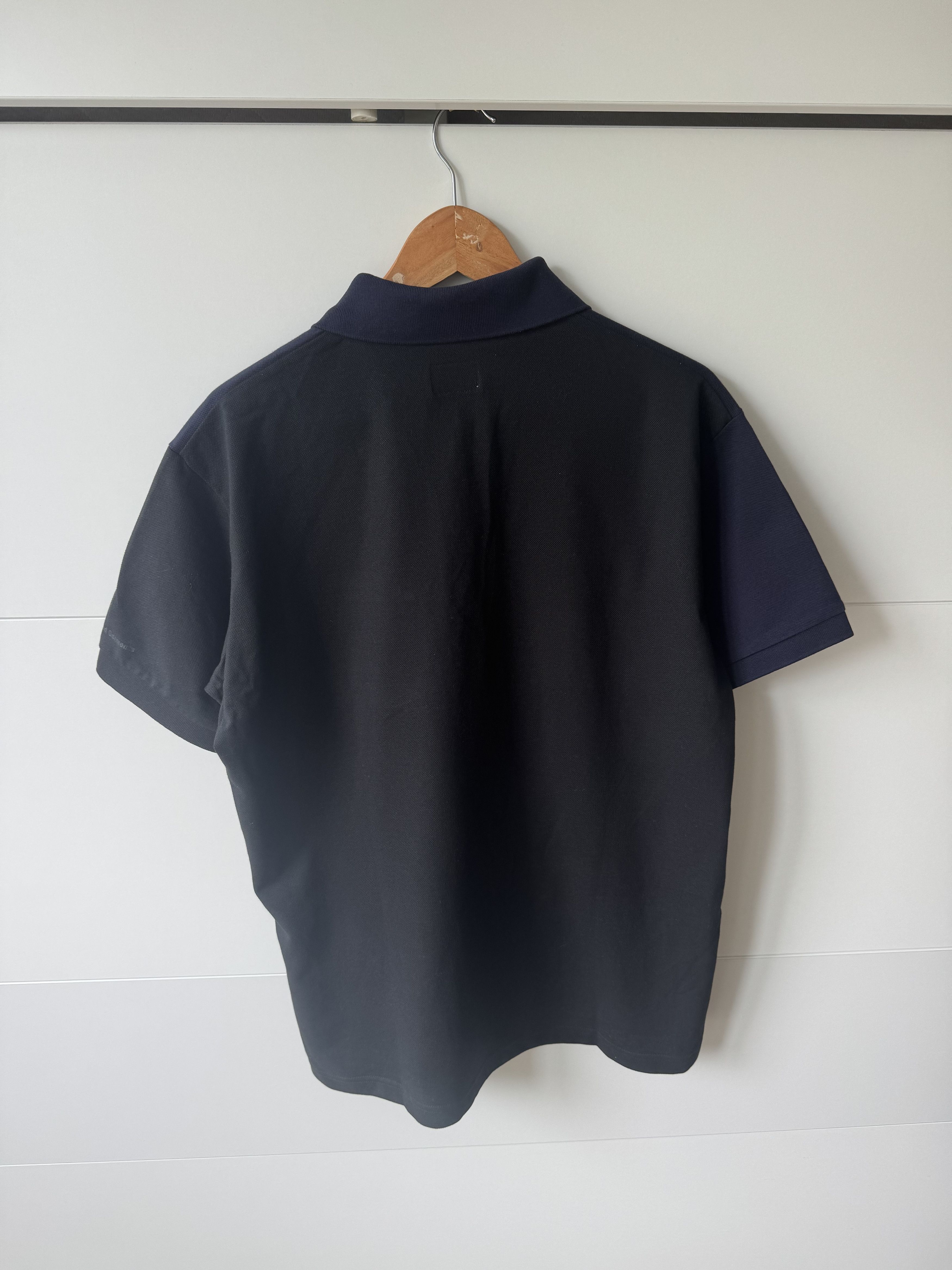 Engineered Garments × Uniqlo [M] Dry Pique Color Block Polo Shirt in Navy (SS19) Size US M / EU 48-50 / 2 - 4 Thumbnail