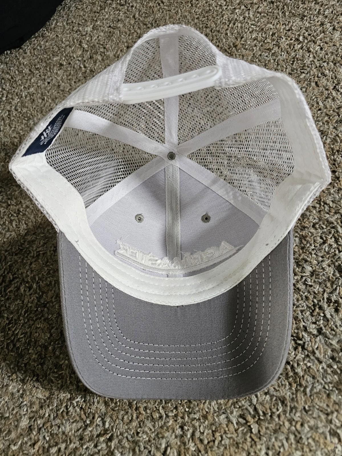 Designer Agrimaster Snapback Gray Mesh Trucker Hat Size ONE SIZE - 4 Thumbnail