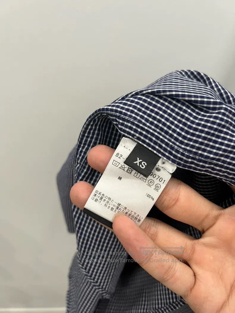 Vetements Vetements Blue Plaid Shirt Fake Two Piece Cutout Patched D Size US XS / EU 42 / 0 - 4 Thumbnail