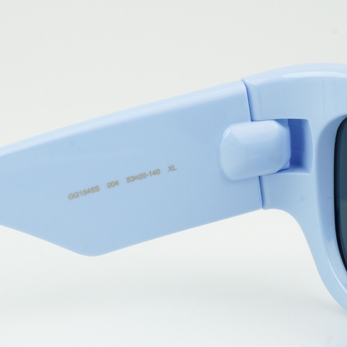 Gucci NEW Gucci GG1545S 004 Blue Women Square Sunglasses Size ONE SIZE - 5 Thumbnail