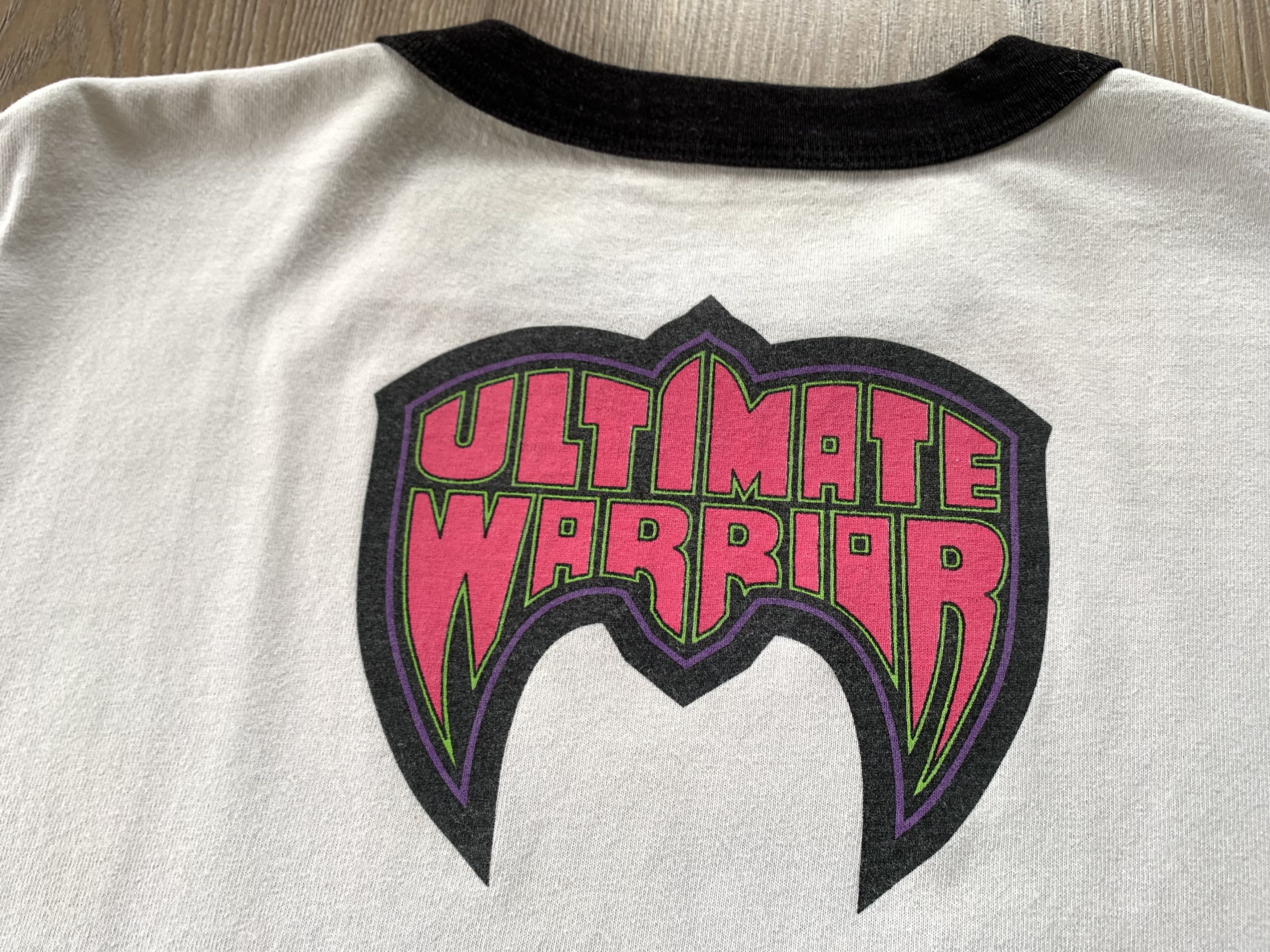WWE × WWF Vintage Rare WWE Ultimate Warrior 2013 Wrestling T Shirt Size US S / EU 44-46 / 1 - 6 Thumbnail