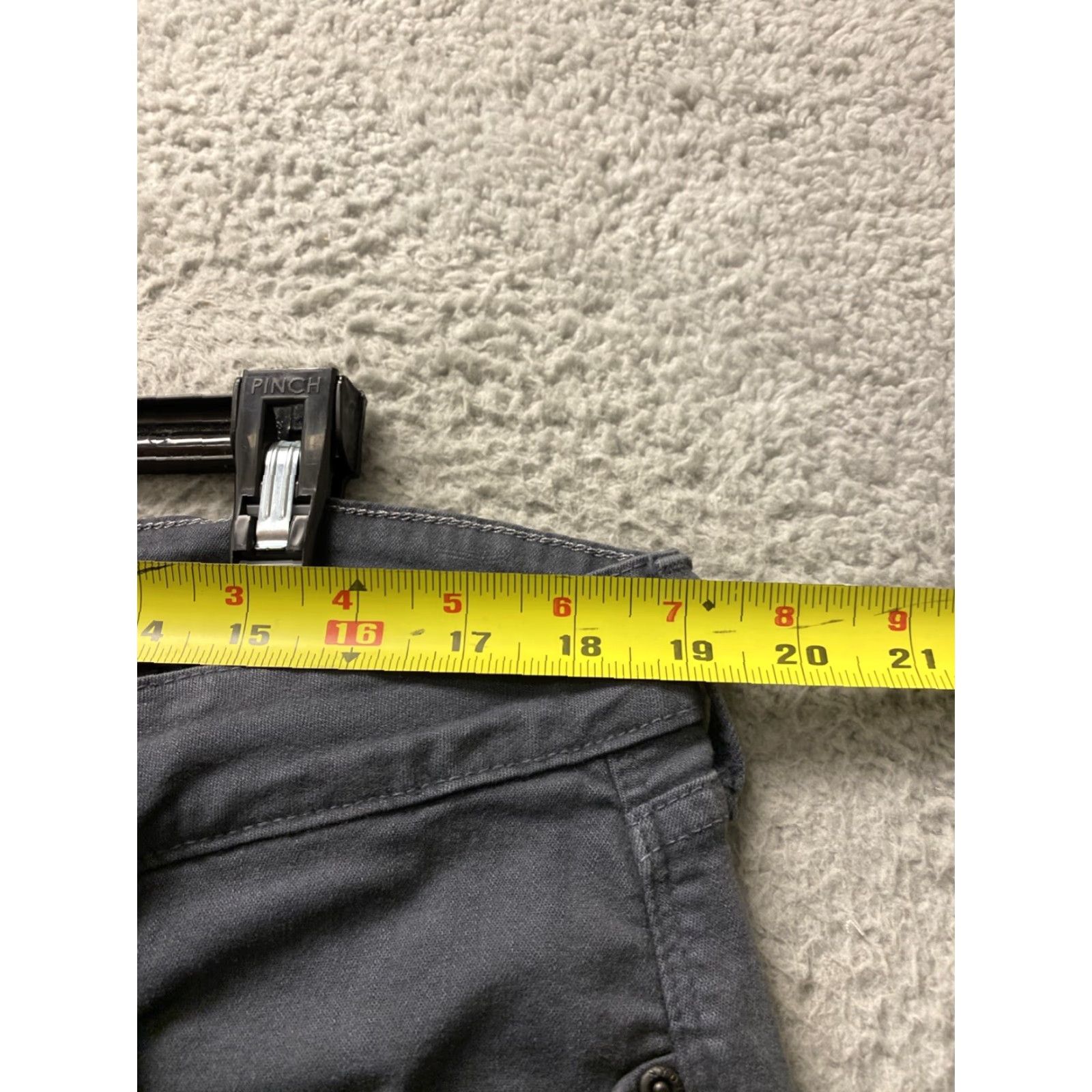 NYDJ VINTAGE NYDJ Marilyn Straight Denim Jeans 20W Women Gray Stretch Mid-Rise 5-Pocket Size 42" / US 20 - 7 Thumbnail