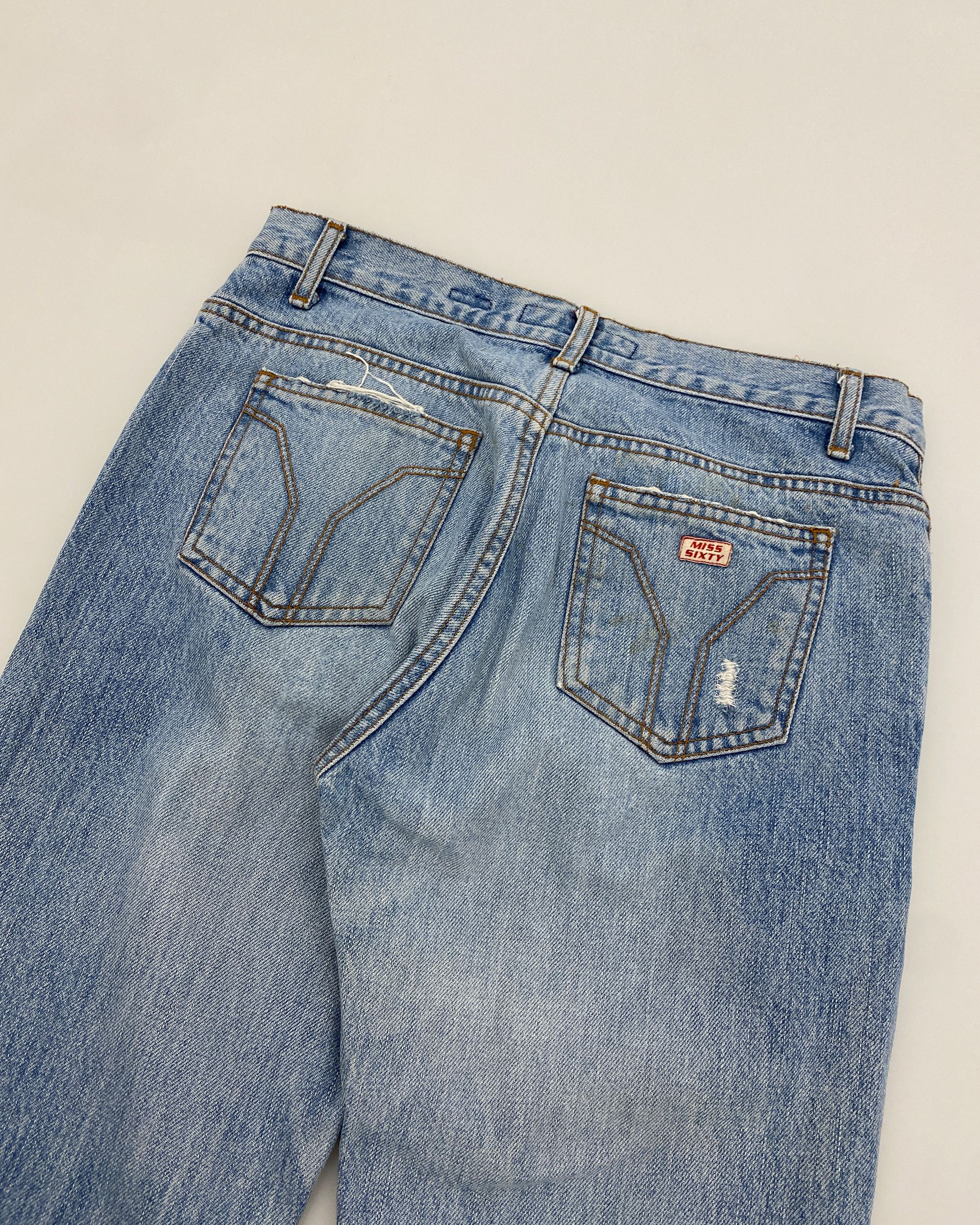 Miss Sixty 2000s Tommy Bootcut Denim Size 30" / US 8 / IT 44 - 6 Thumbnail