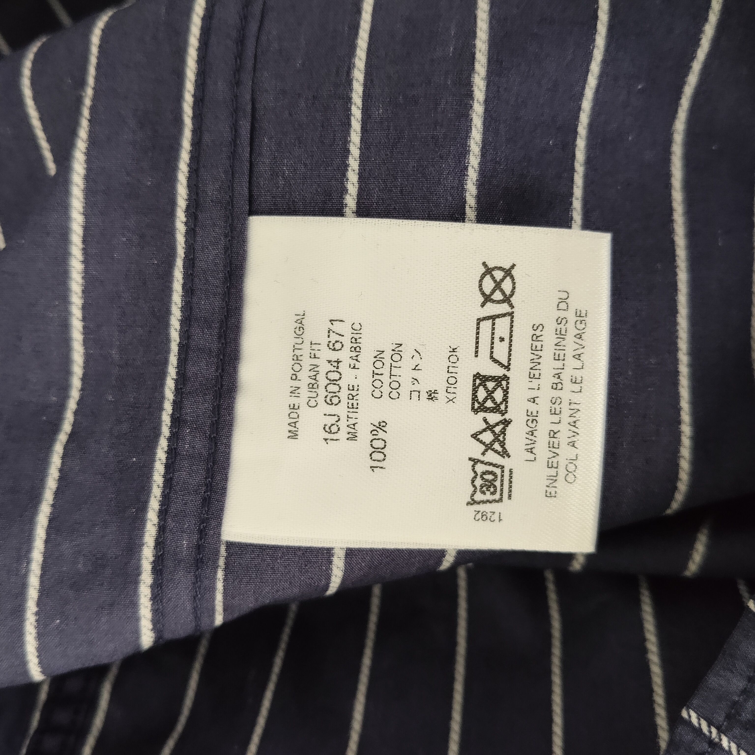 Givenchy Navy stripped shirt Size US M / EU 48-50 / 2 - 10 Thumbnail
