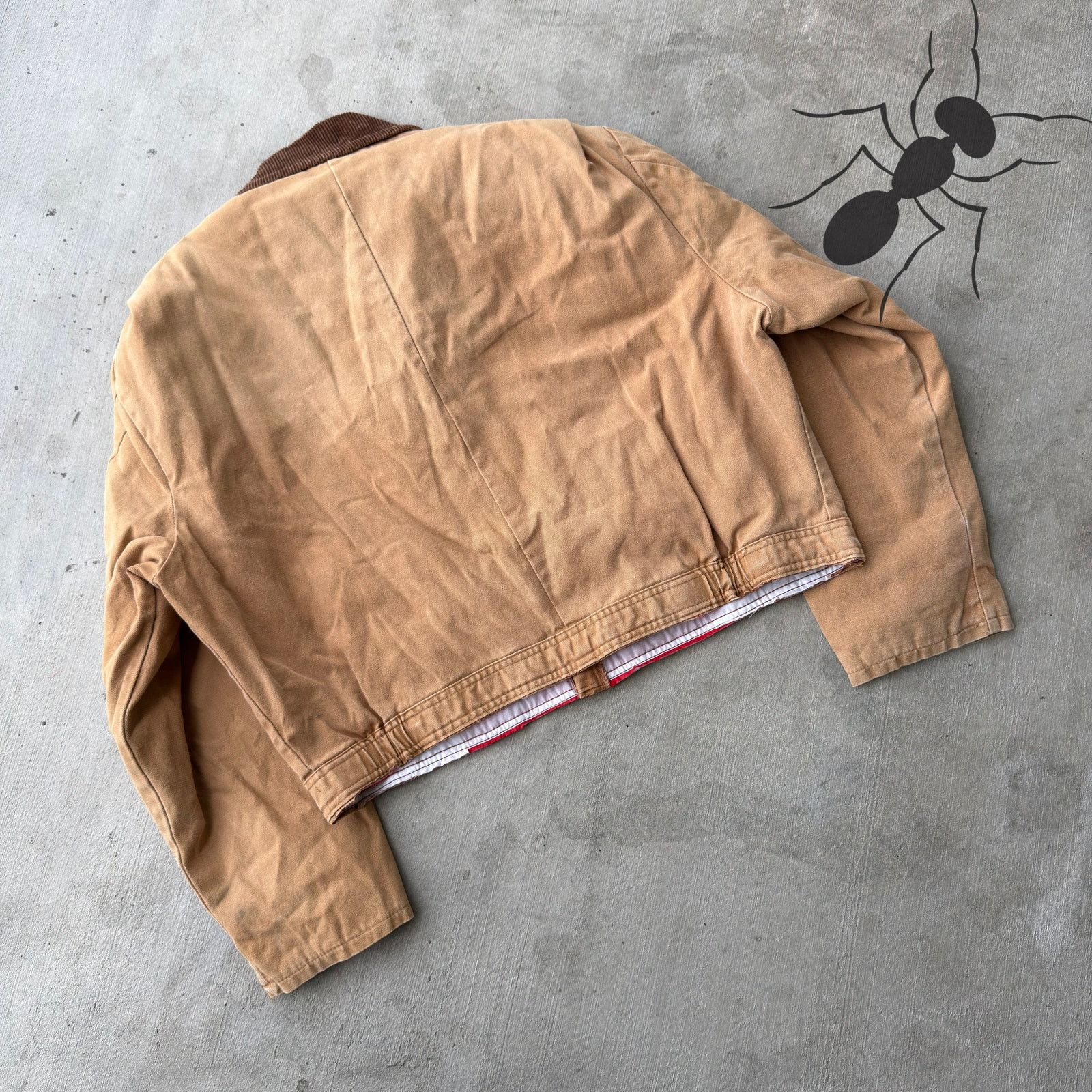 Vintage × Walls Walls Brown cropped Detroit style work wear jacket Size US XXL / EU 58 / 5 - 7 Thumbnail