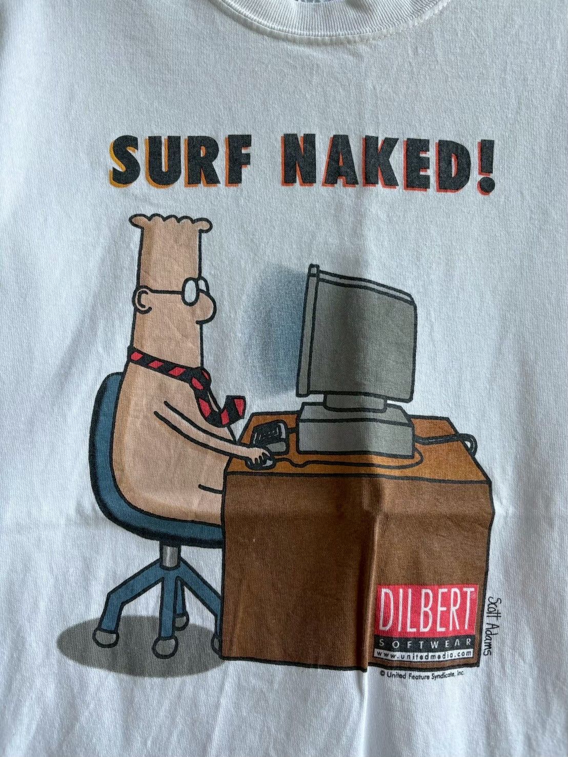 Other DILBERT 2000s Vintage T-Shirt Size US XS / EU 42 / 0 - 3 Thumbnail